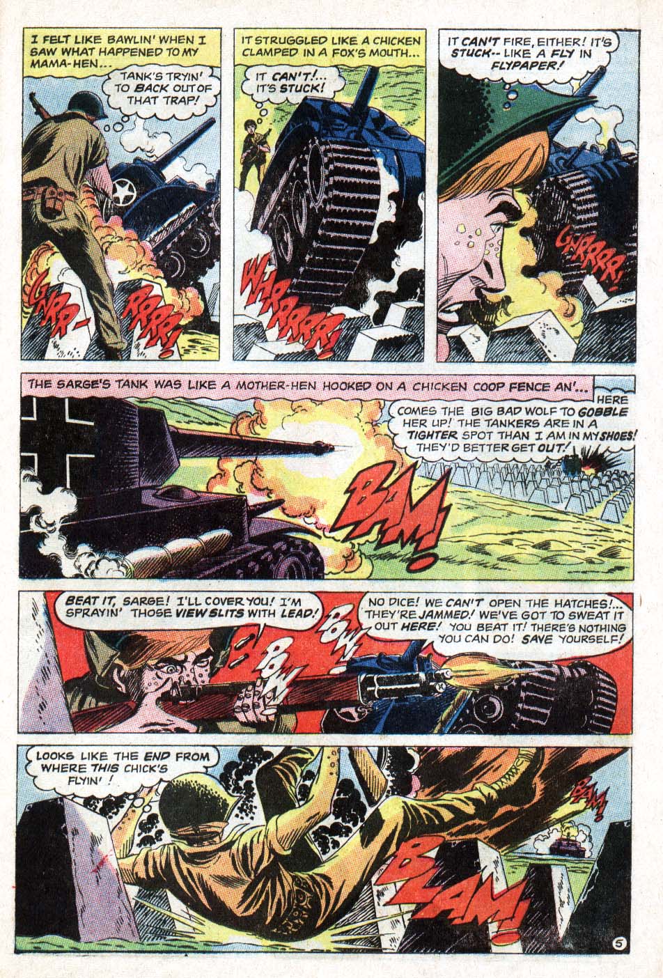 Read online Star Spangled War Stories (1952) comic -  Issue #124 - 22