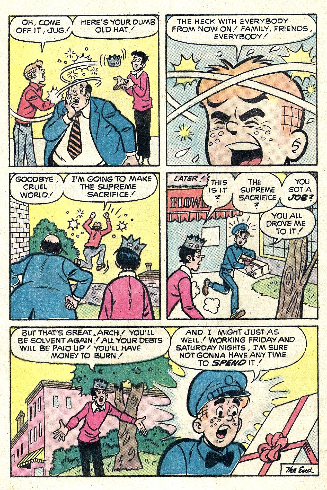 Read online Pep Comics comic -  Issue #270 - 8