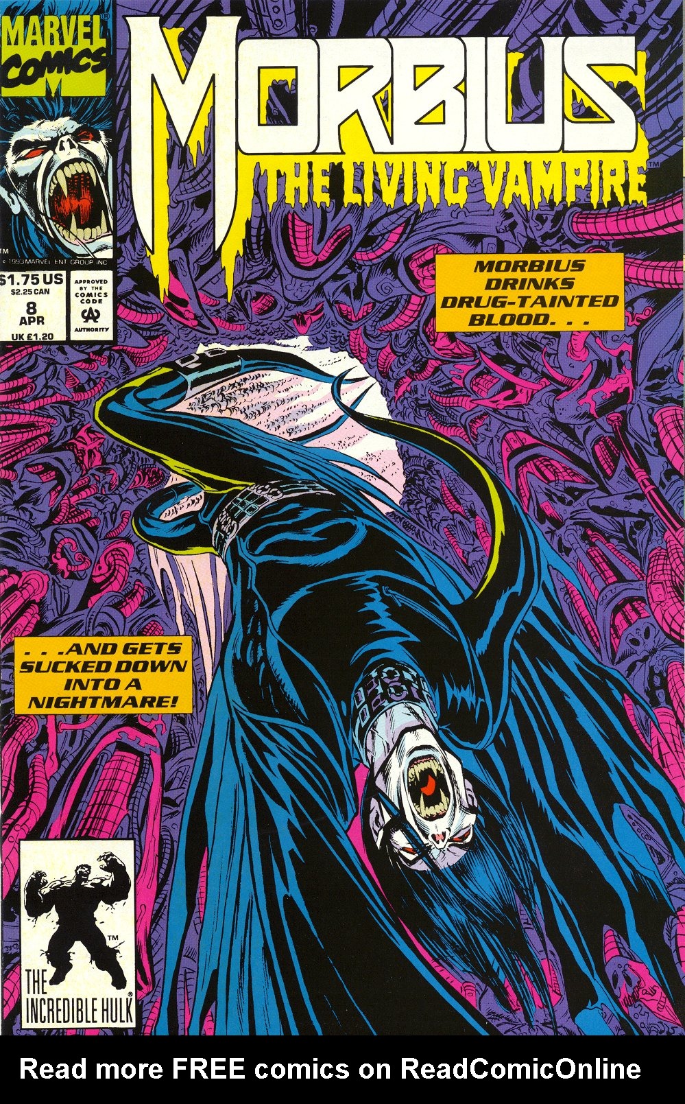 Read online Morbius: The Living Vampire (1992) comic -  Issue #8 - 1