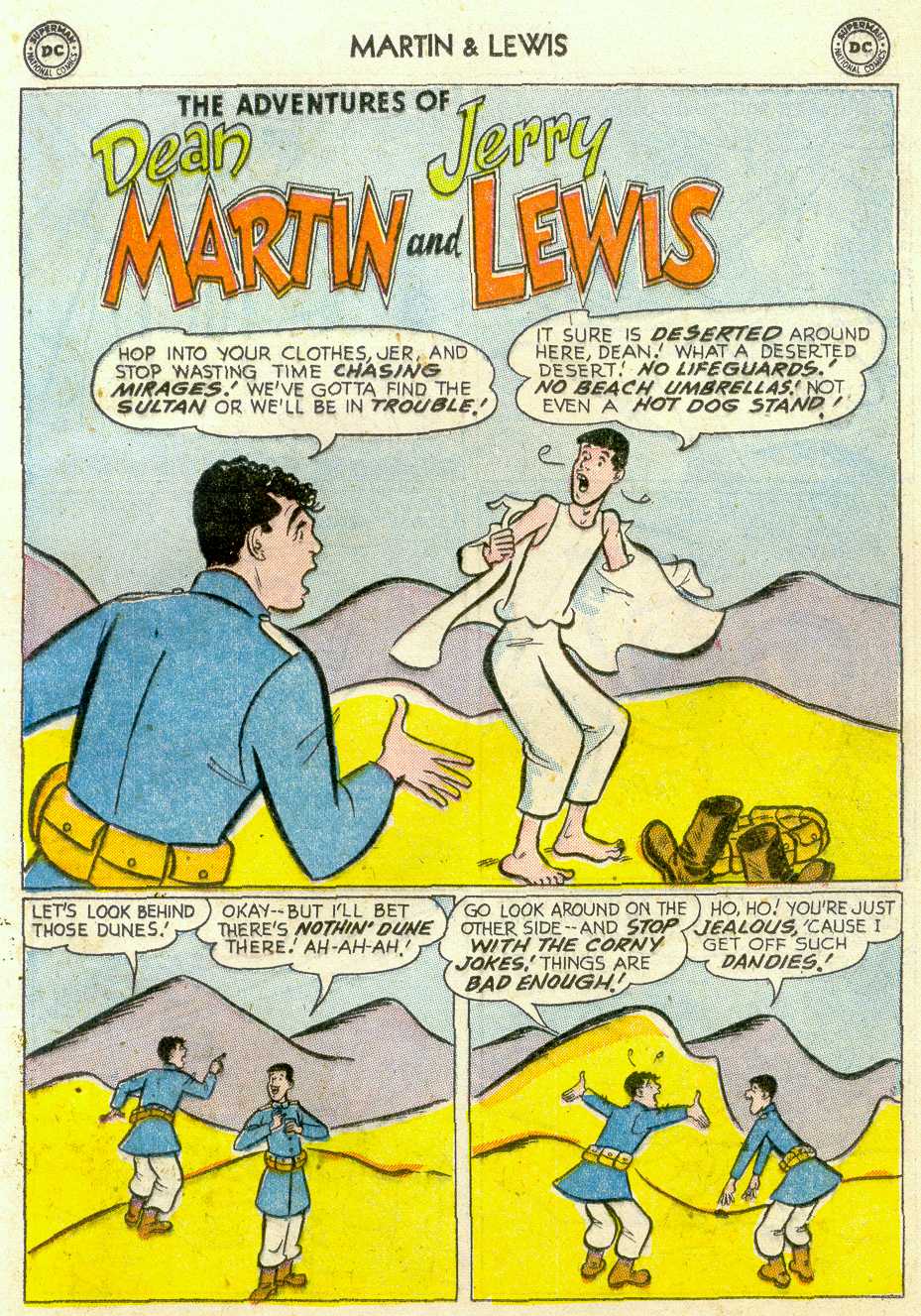 Read online The Adventures of Dean Martin and Jerry Lewis comic -  Issue #20 - 21