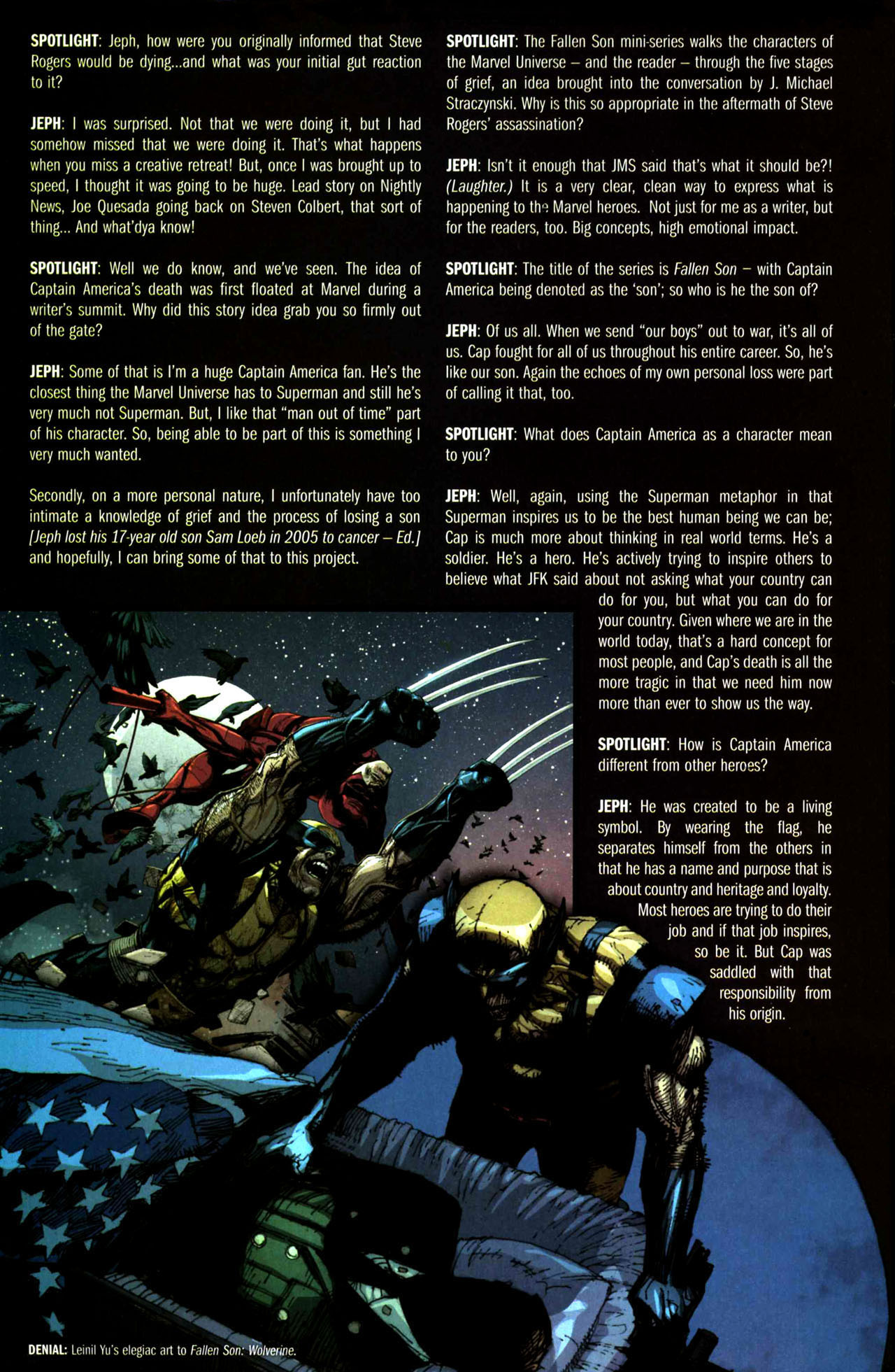 Read online Marvel Spotlight: Captain America Remembered comic -  Issue # Full - 30