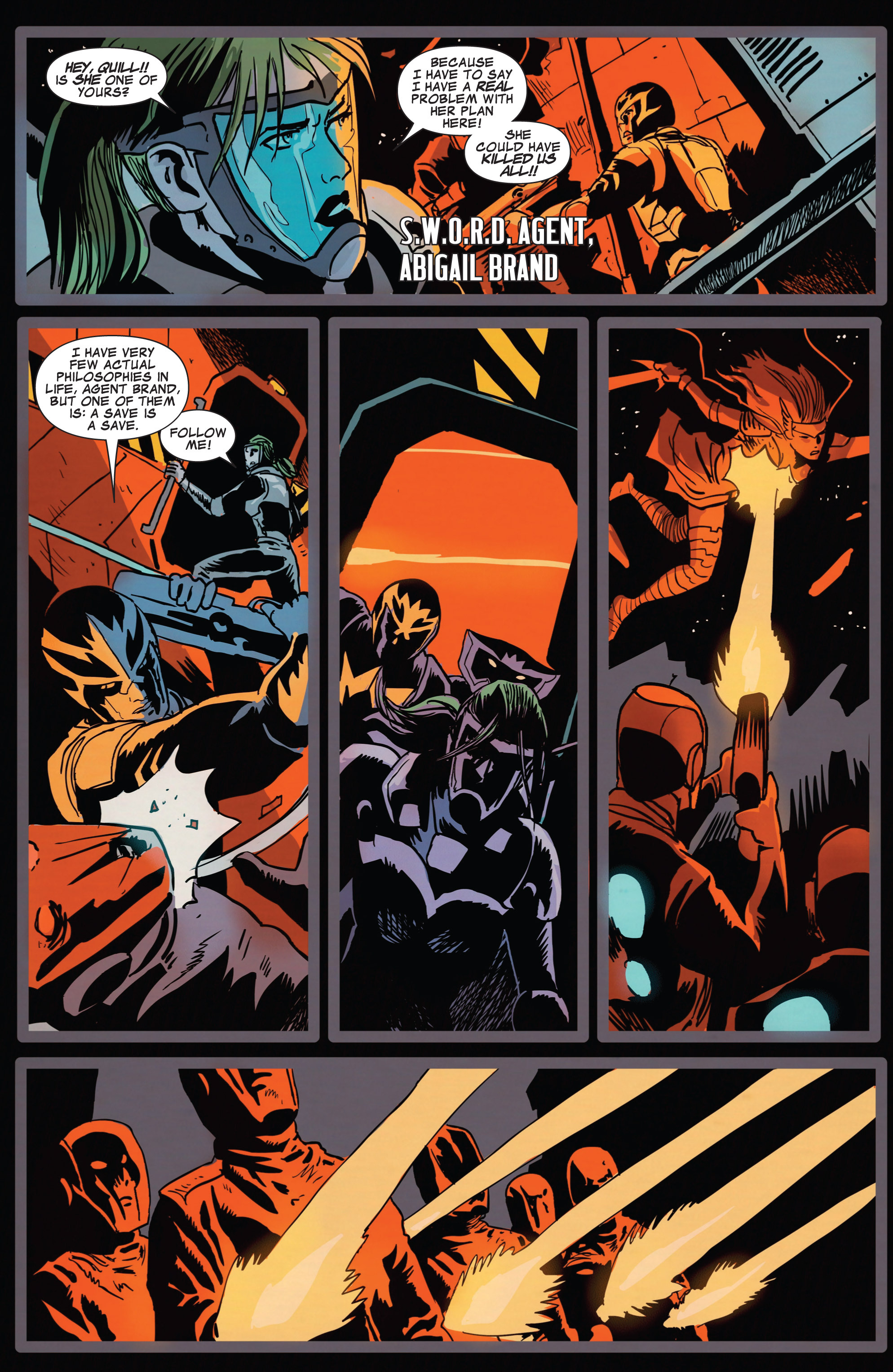 Read online Guardians of the Galaxy (2013) comic -  Issue #9 - 6