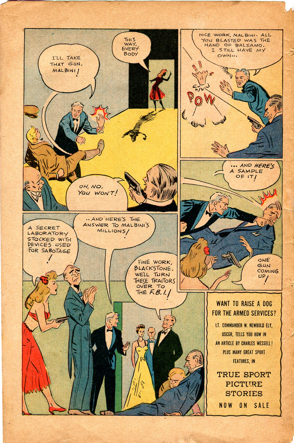 Read online Super-Magician Comics comic -  Issue #34 - 50