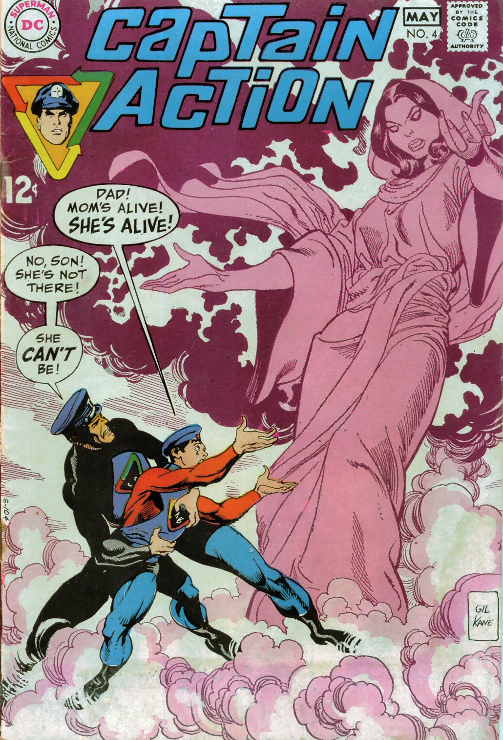 Read online Captain Action comic -  Issue #4 - 1