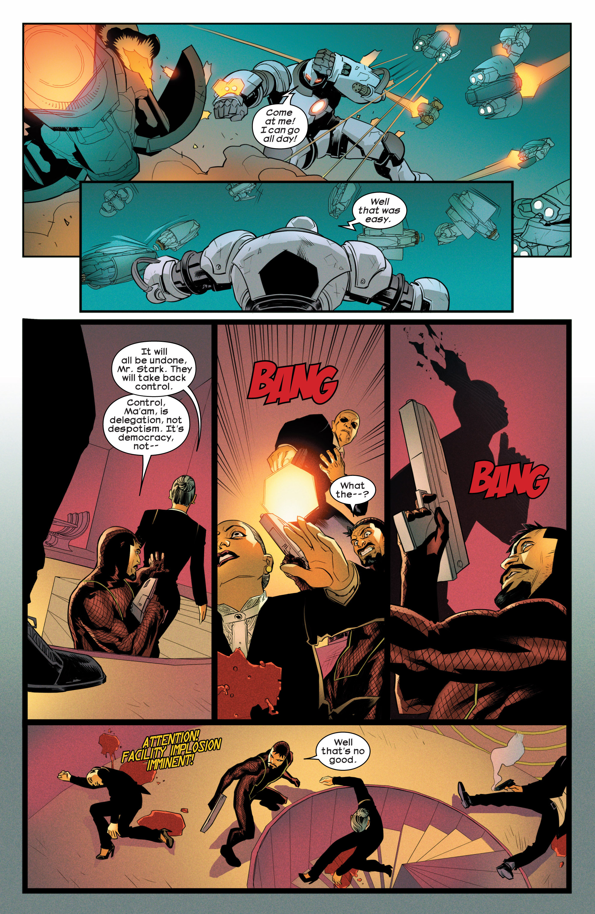 Read online Ultimate Comics Iron Man comic -  Issue #4 - 16