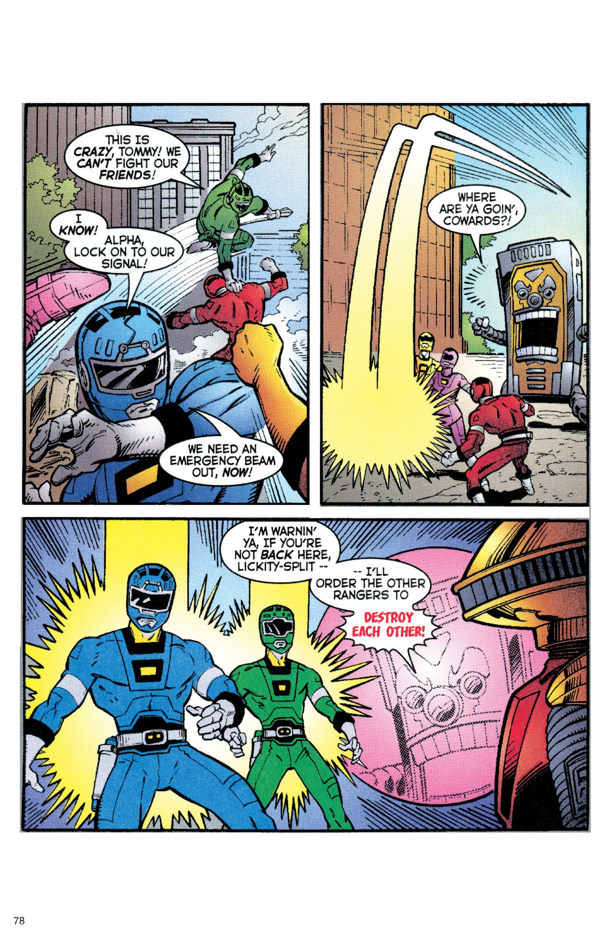 Read online Mighty Morphin Power Rangers Archive comic -  Issue # TPB 2 (Part 1) - 72