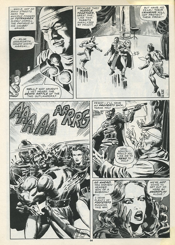 The Savage Sword Of Conan issue 195 - Page 56