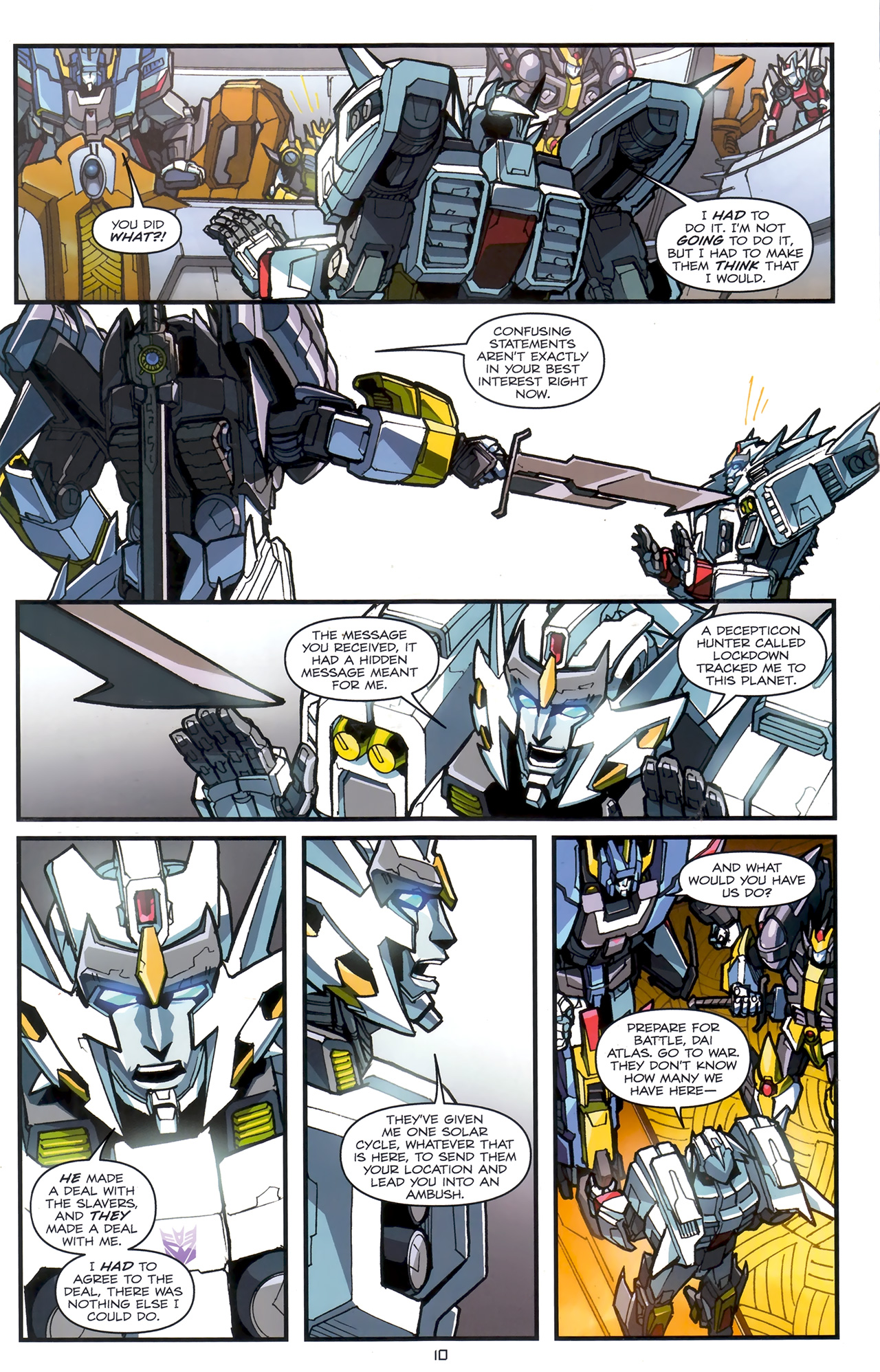 Read online The Transformers: Drift comic -  Issue #3 - 12