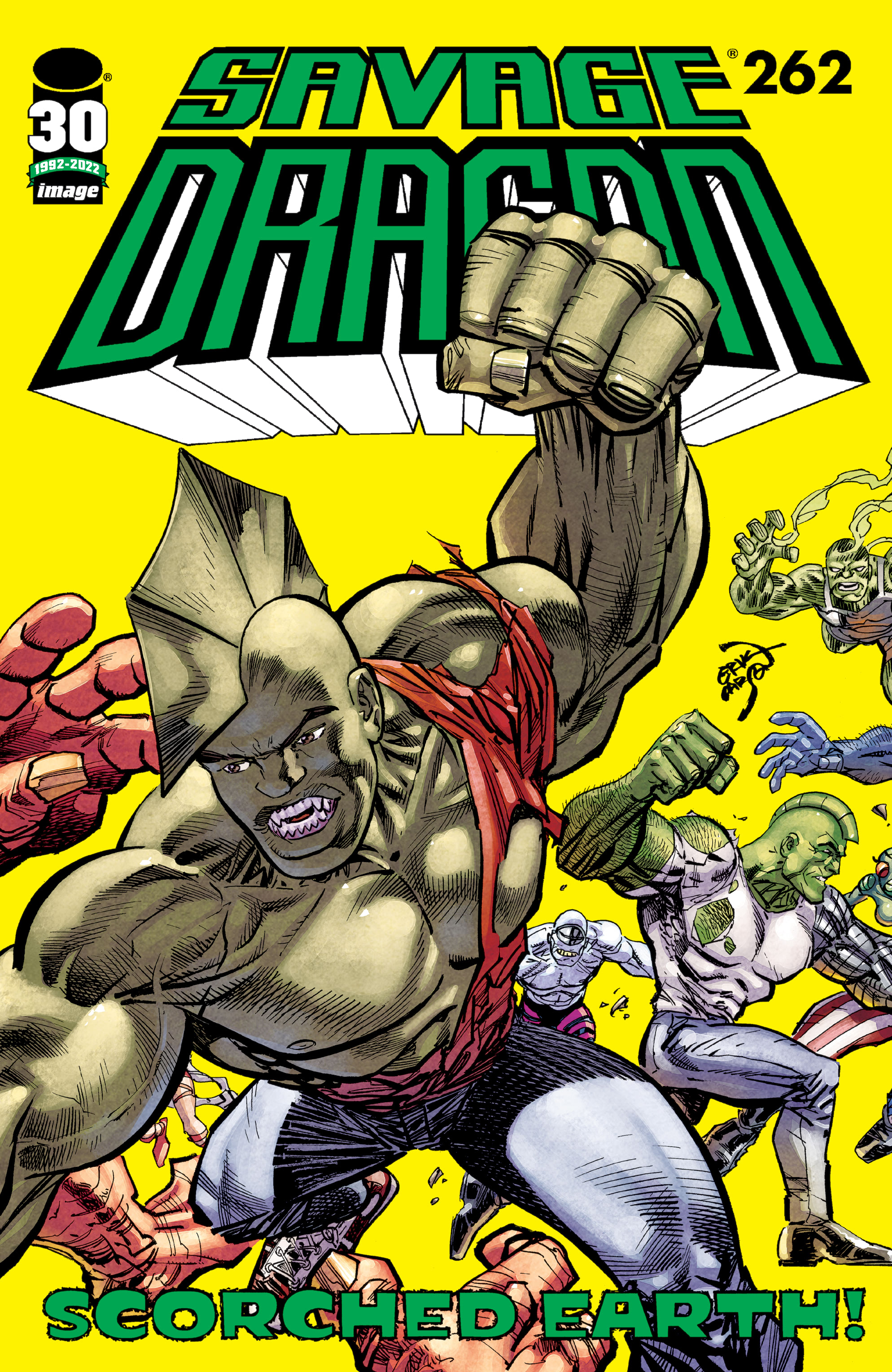 Read online The Savage Dragon (1993) comic -  Issue #262 - 1