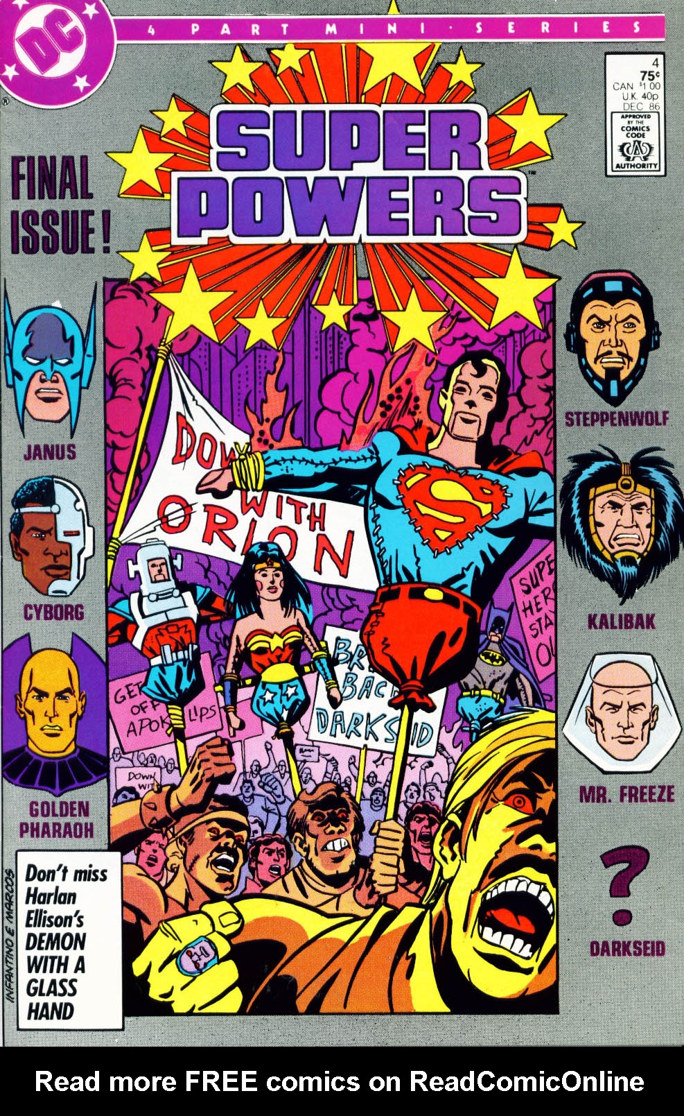 Read online Super Powers (1986) comic -  Issue #4 - 1
