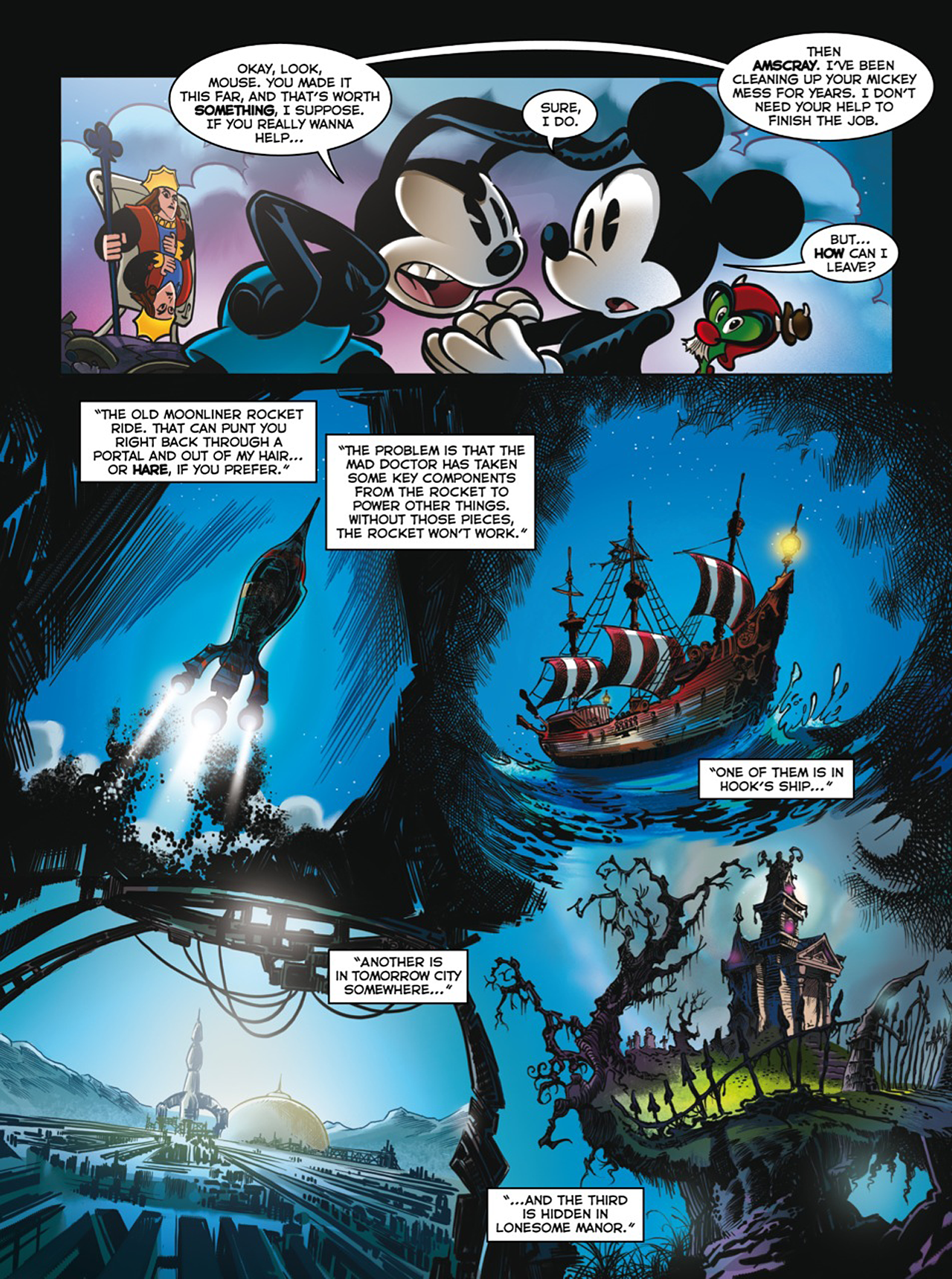 Read online Epic Mickey: The Graphic Novel comic -  Issue # Full - 36