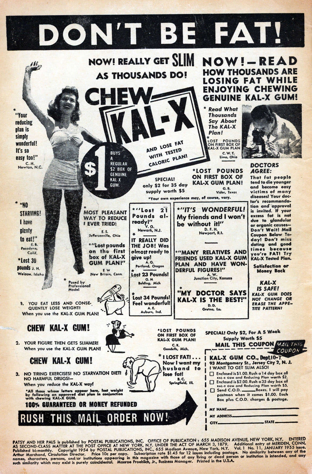 Read online Patsy and her Pals comic -  Issue #11 - 2