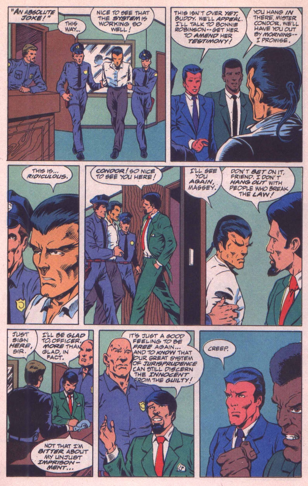 Read online Black Condor comic -  Issue #8 - 10