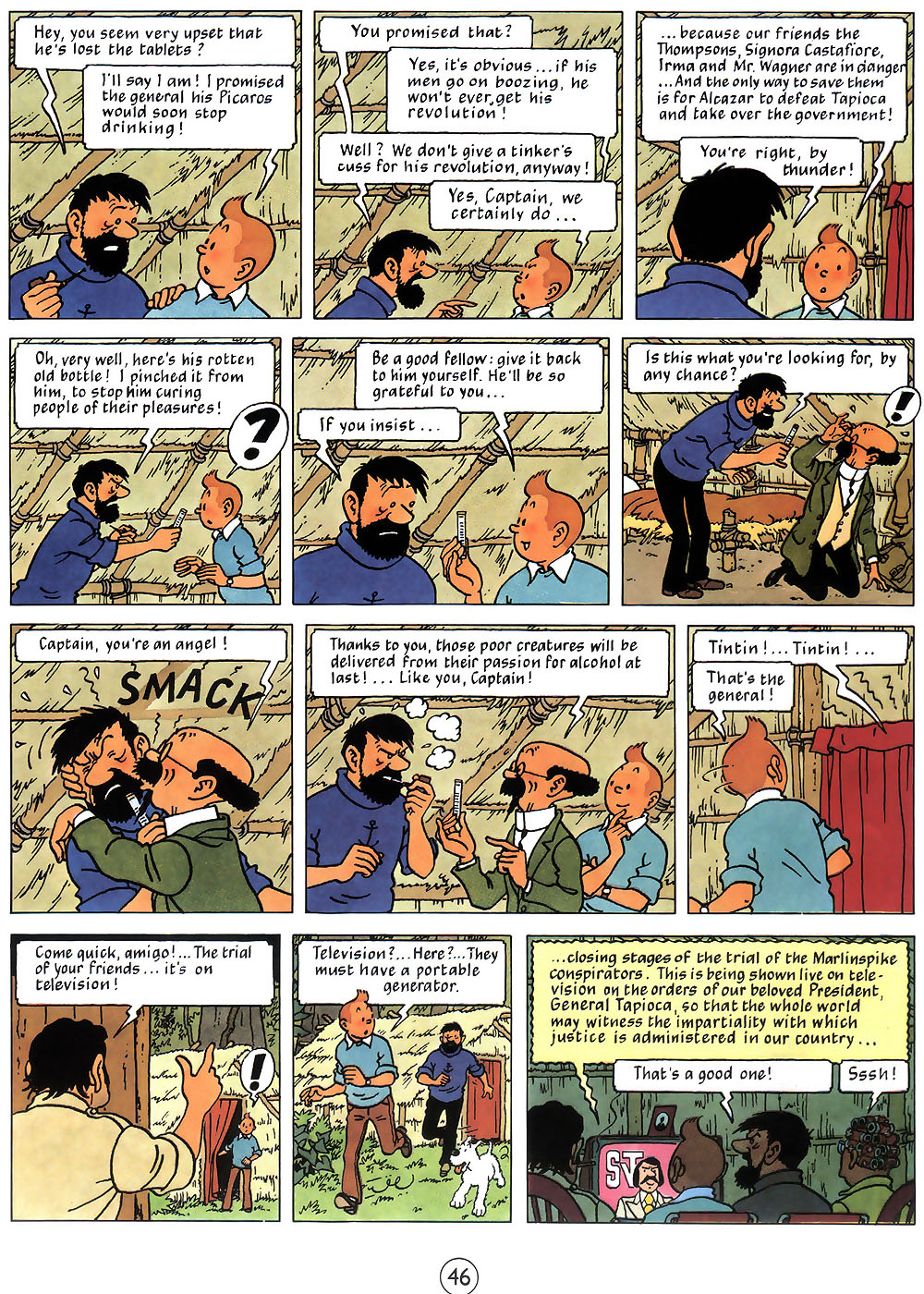 Read online The Adventures of Tintin comic -  Issue #23 - 49