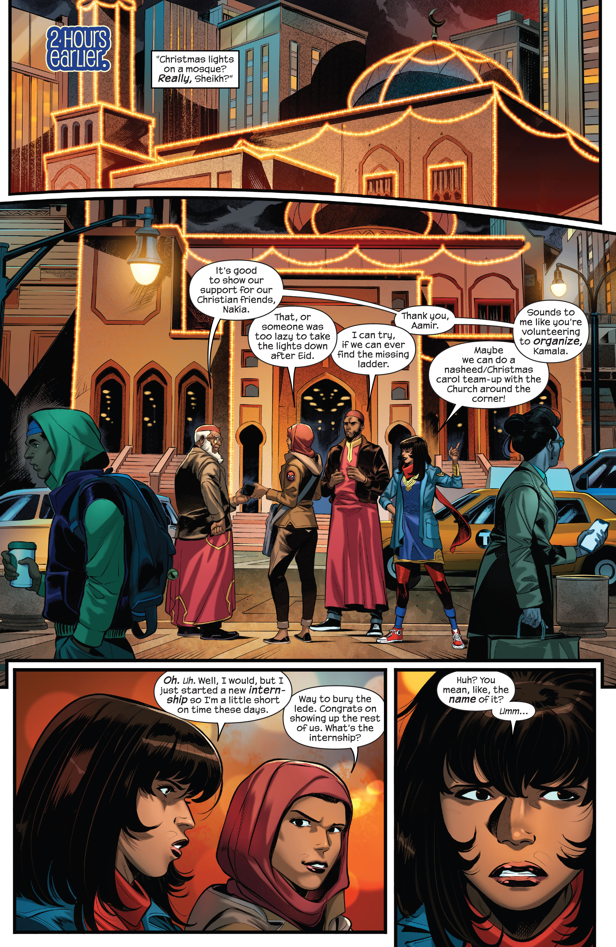 Read online Dark Web: Ms. Marvel comic -  Issue #1 - 7