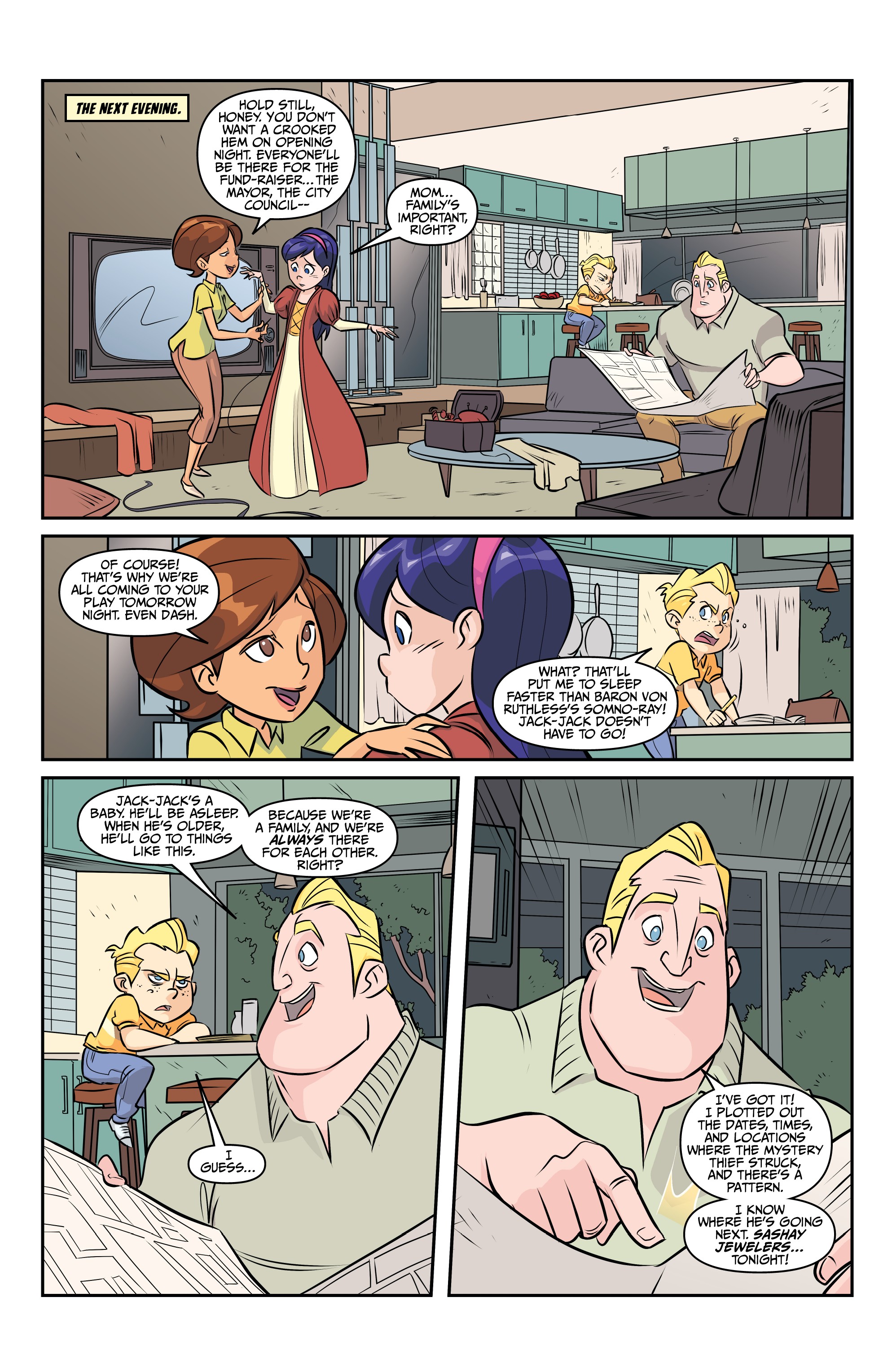 Read online Disney•PIXAR The Incredibles 2: Secret Identities comic -  Issue #2 - 7