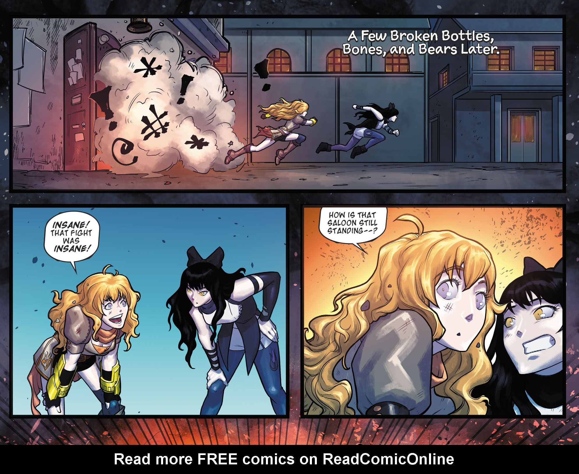 Read online RWBY comic -  Issue #7 - 16