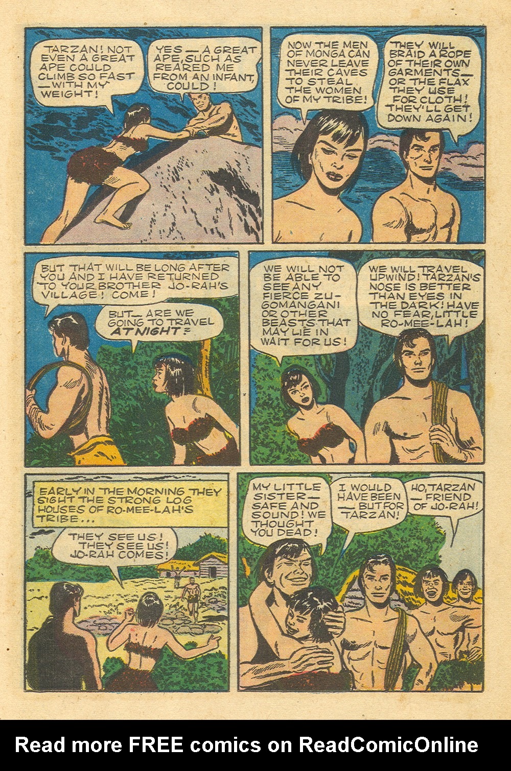 Read online Tarzan (1948) comic -  Issue #39 - 23