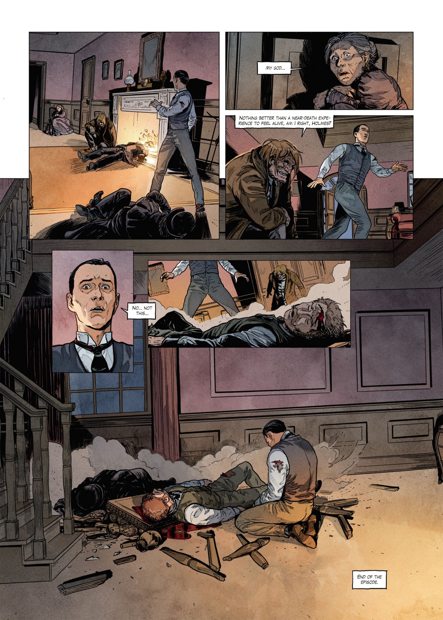Read online Sherlock Holmes Society comic -  Issue #2 - 54