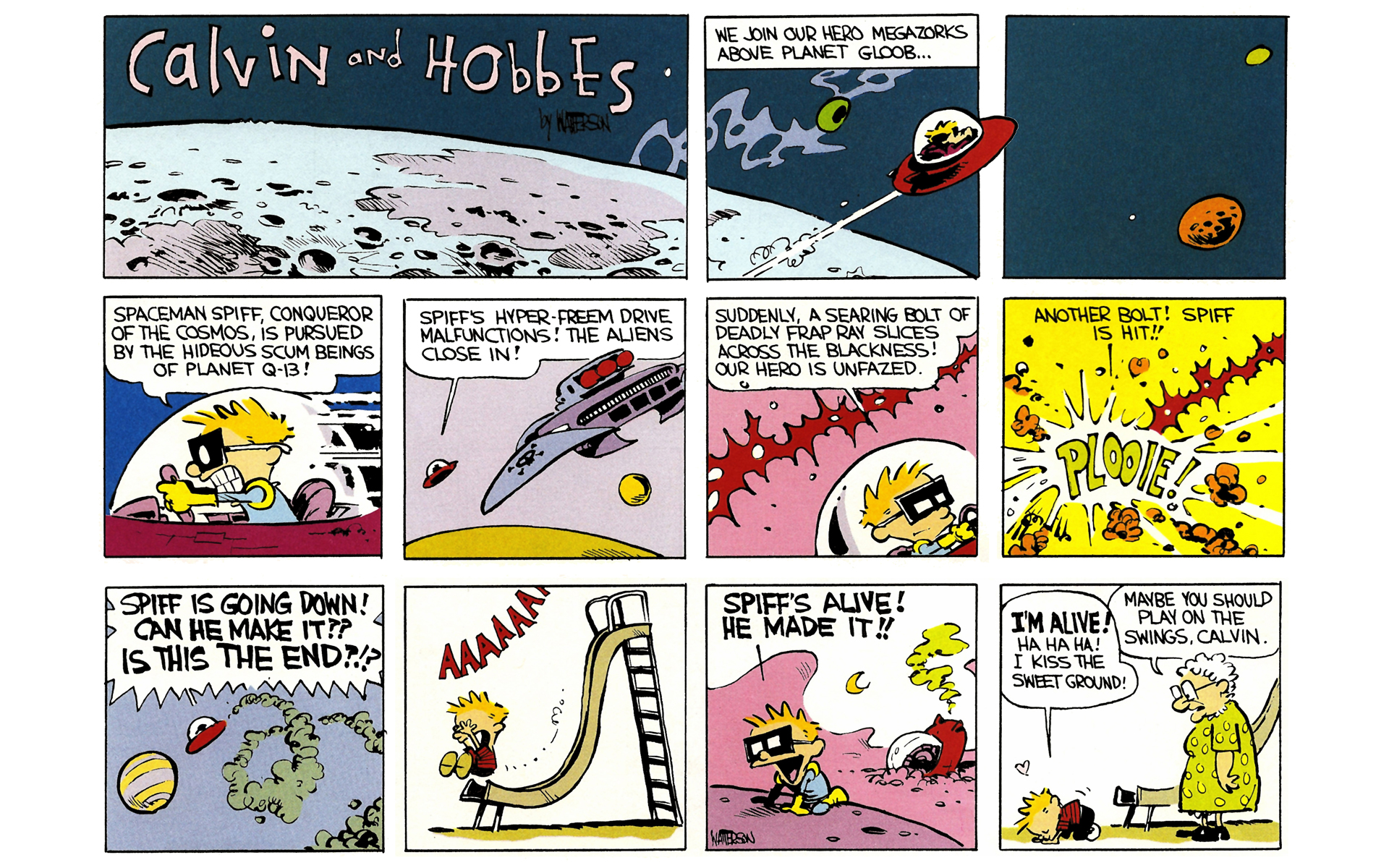 Read online Calvin and Hobbes comic -  Issue #1 - 21