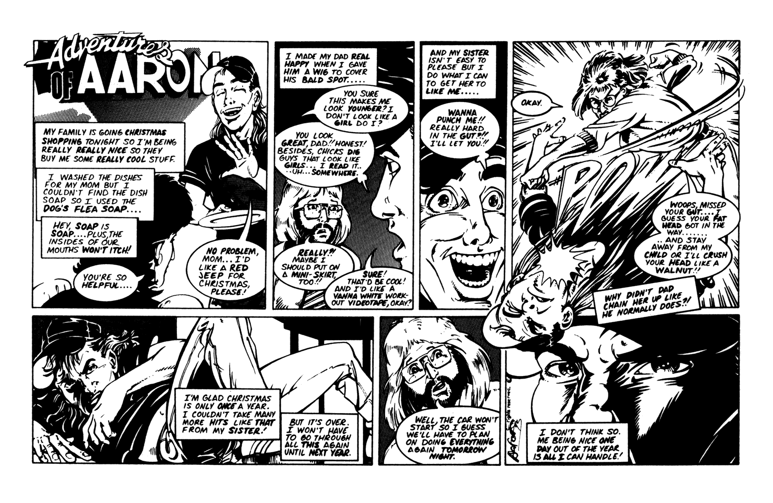 Read online Aaron Strips comic -  Issue #2 - 7