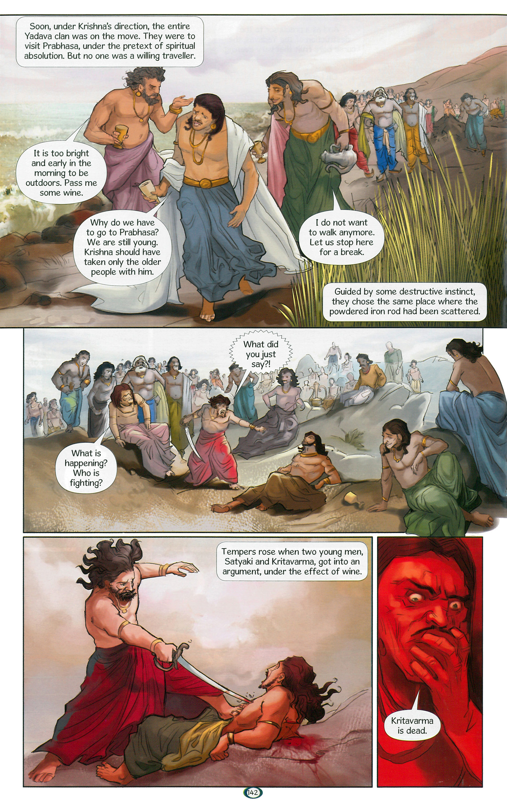 Read online Krishna: Defender of Dharma comic -  Issue # TPB (Part 2) - 45