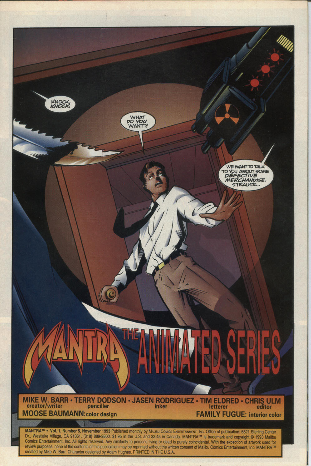 Read online Mantra comic -  Issue #5 - 2