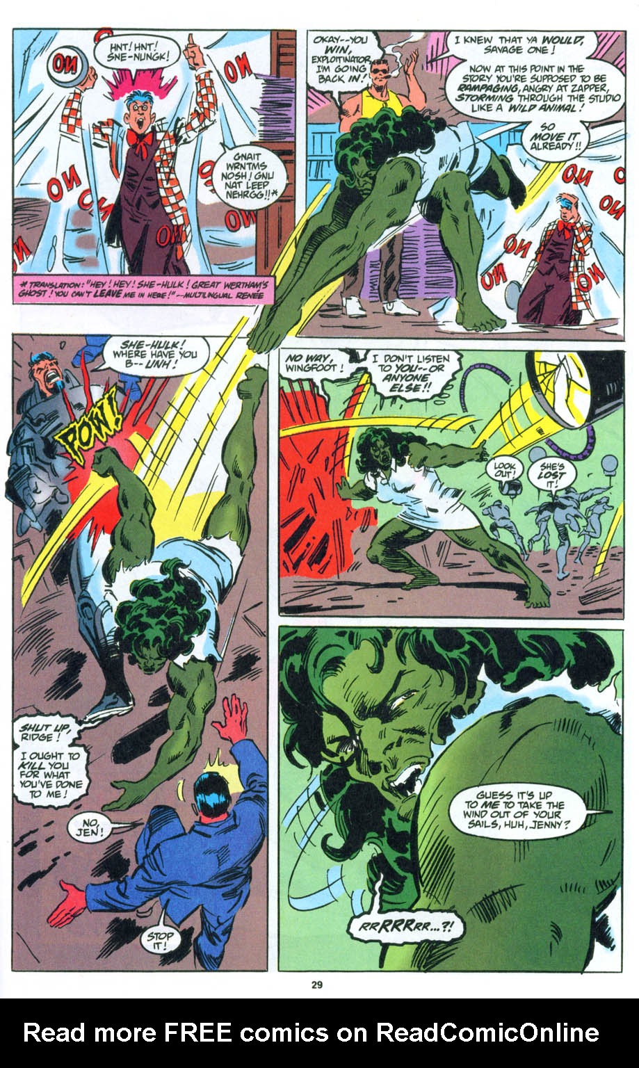 Read online The Sensational She-Hulk comic -  Issue #56 - 23