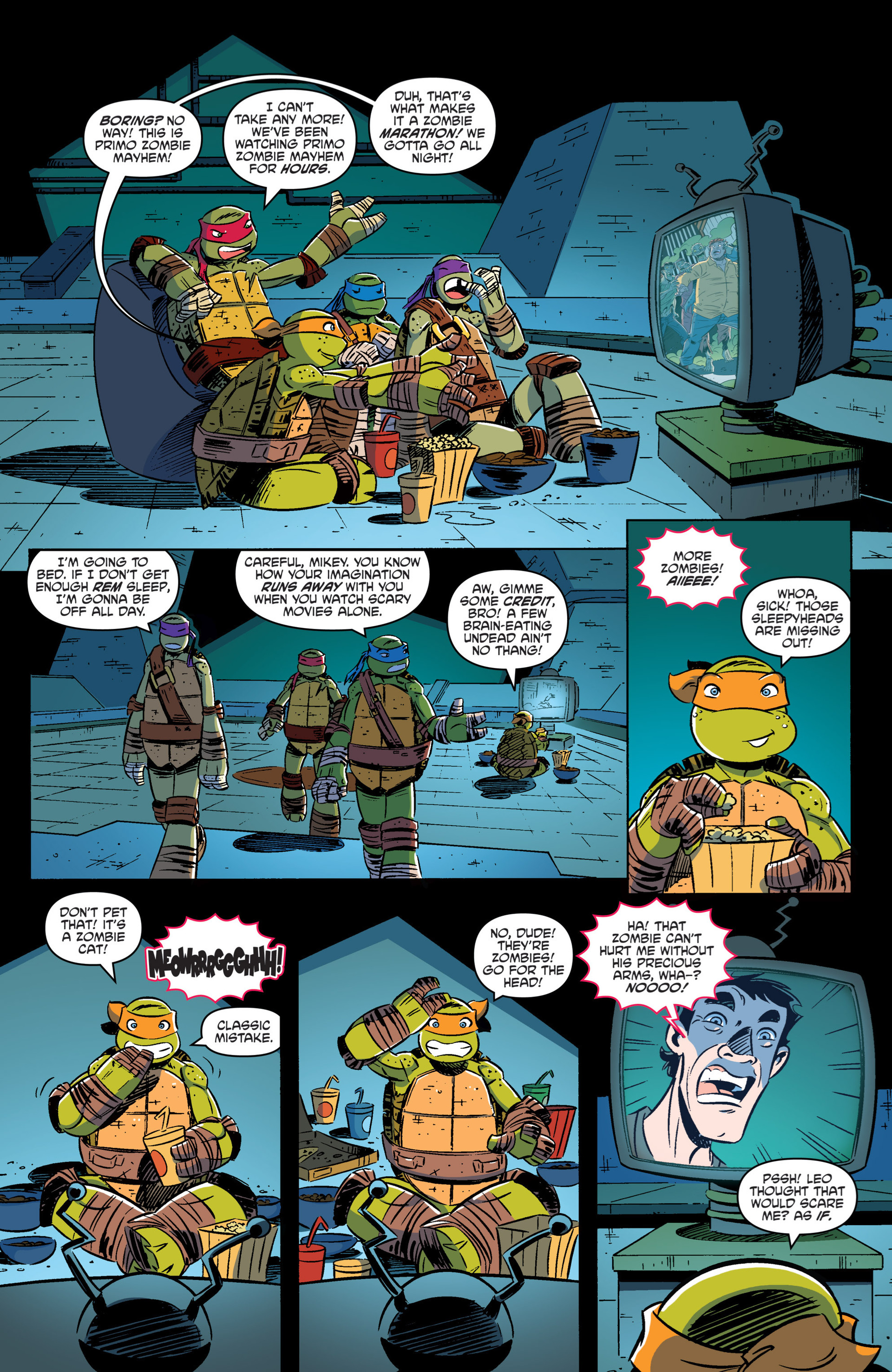 Read online Teenage Mutant Ninja Turtles New Animated Adventures comic -  Issue #3 - 4