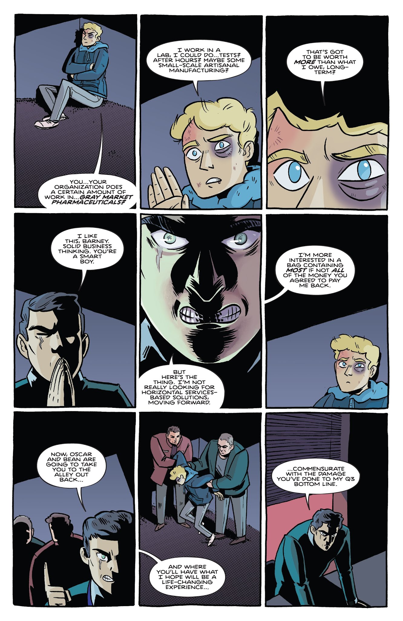 Read online By Night comic -  Issue #7 - 9