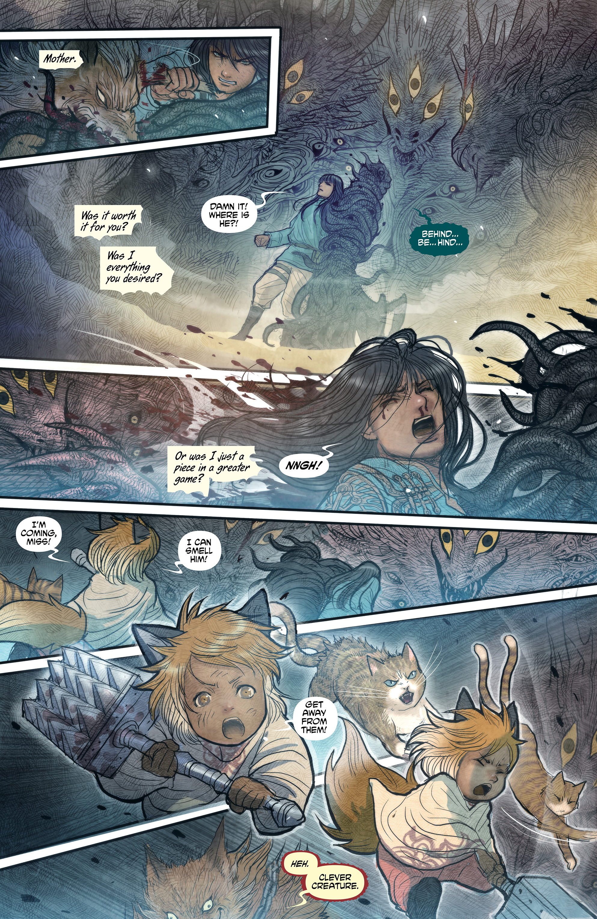 Read online Monstress comic -  Issue #12 - 12