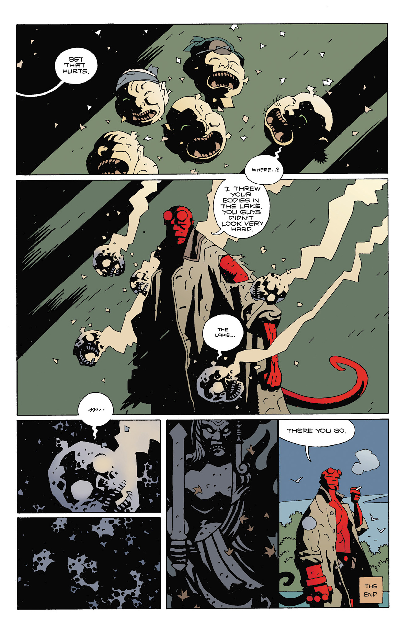Read online Hellboy: The Right Hand of Doom comic -  Issue # TPB - 43