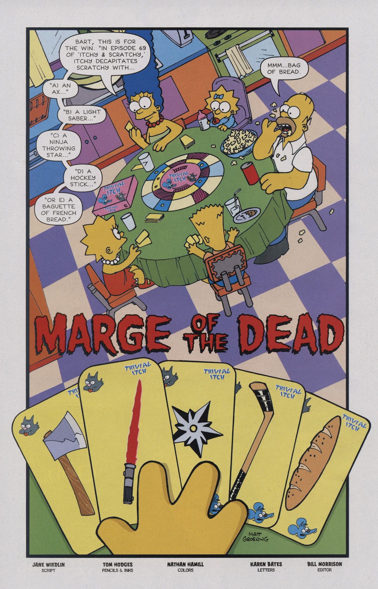 Read online Treehouse of Horror comic -  Issue #17 - 17
