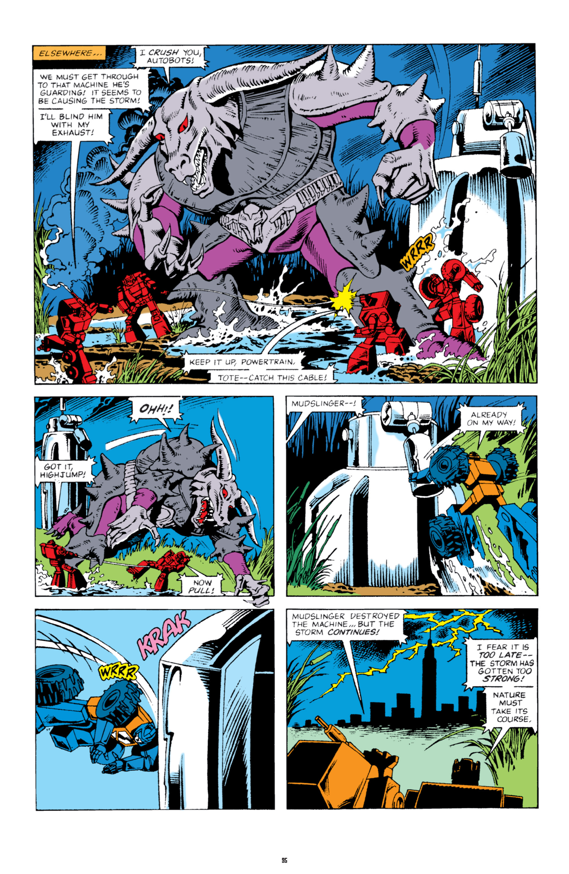 Read online The Transformers Classics comic -  Issue # TPB 5 - 96