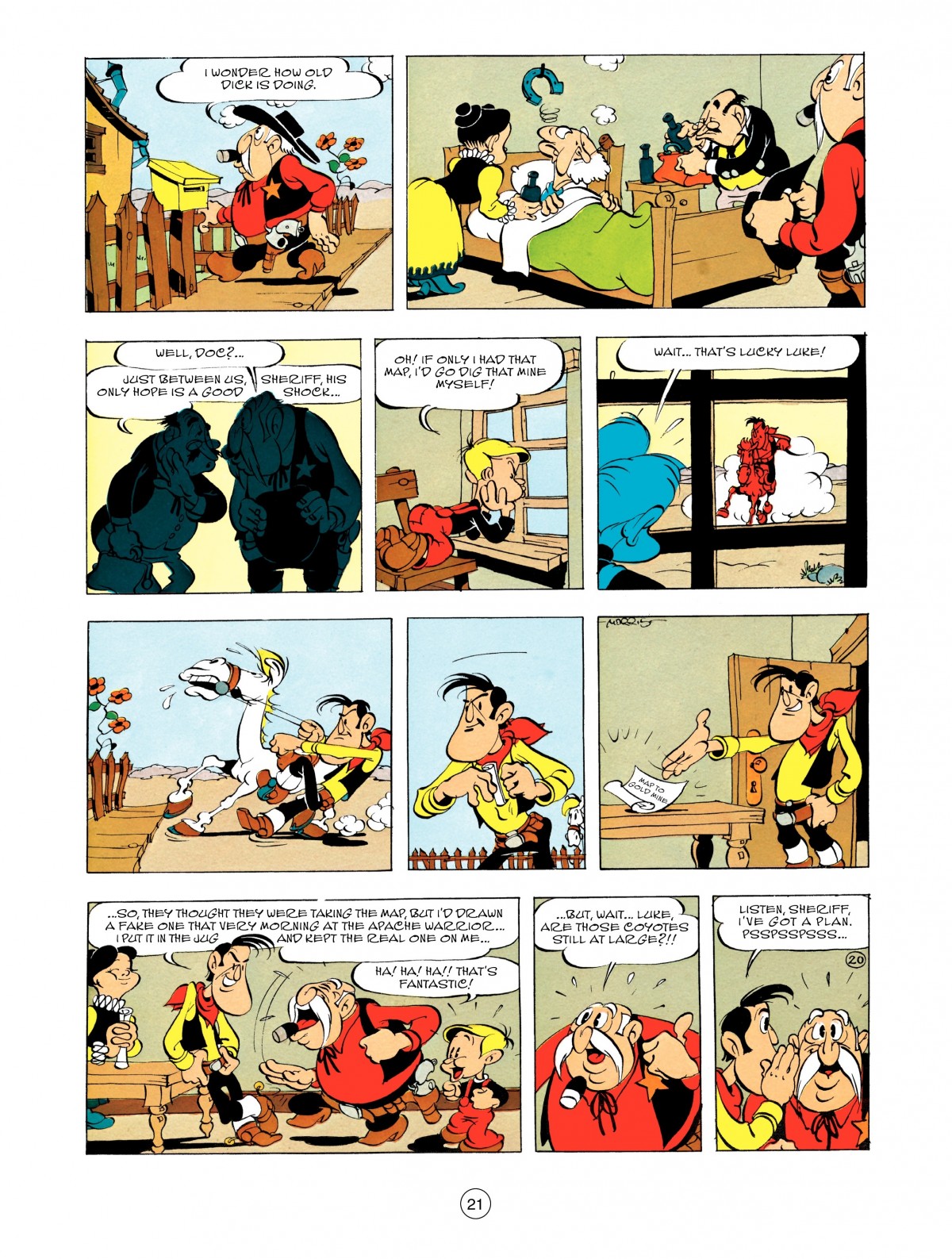 Read online A Lucky Luke Adventure comic -  Issue #48 - 21