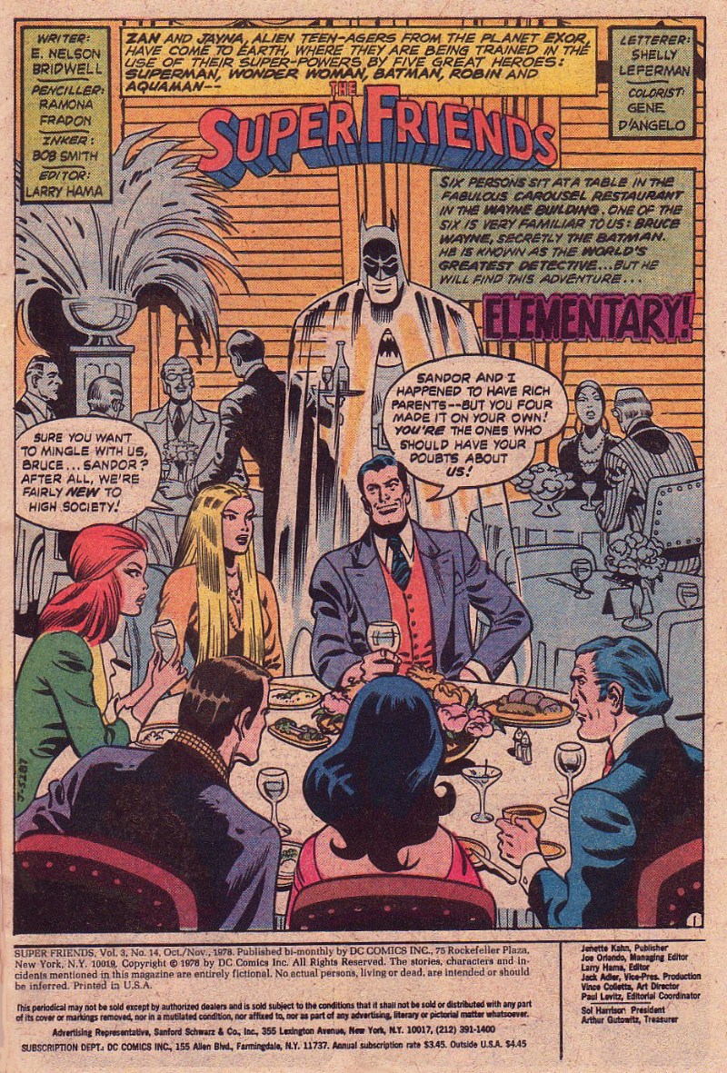 Read online The Super Friends comic -  Issue #14 - 2