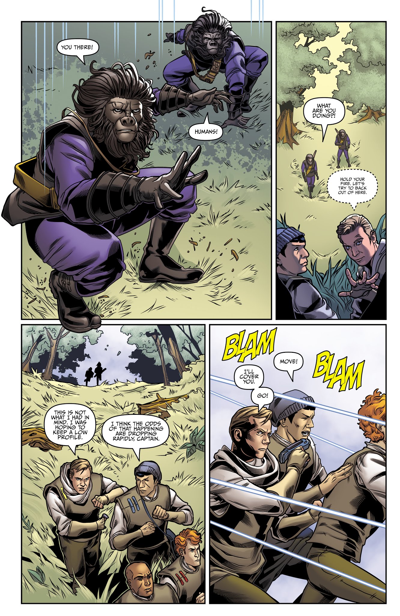 Read online Star Trek/Planet of the Apes: The Primate Directive comic -  Issue # _TPB - 28