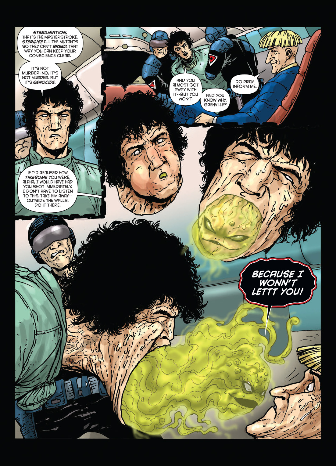 Read online Strontium Dog: The Life and Death of Johnny Alpha: Dogs of War comic -  Issue # TPB - 6