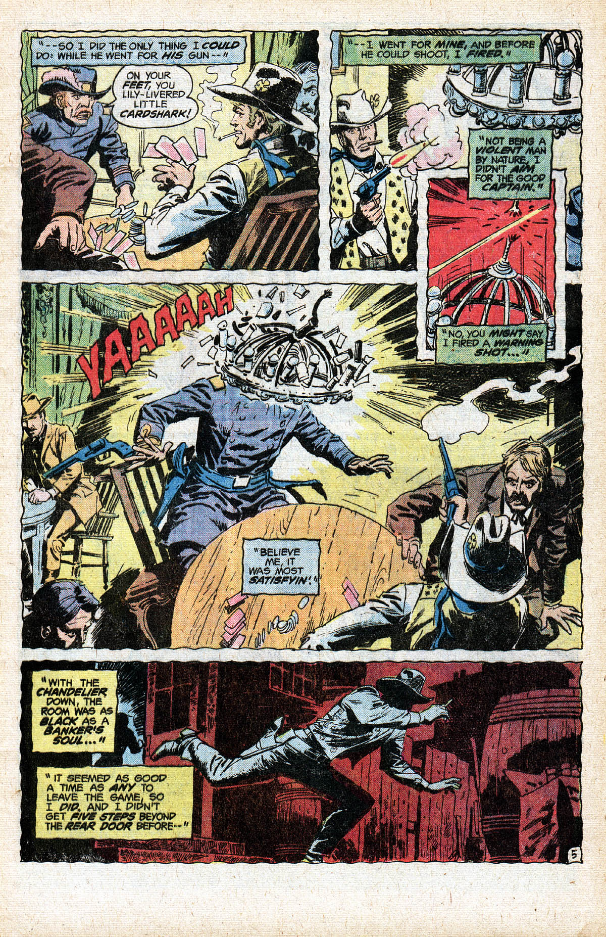 Read online Weird Western Tales (1972) comic -  Issue #52 - 9