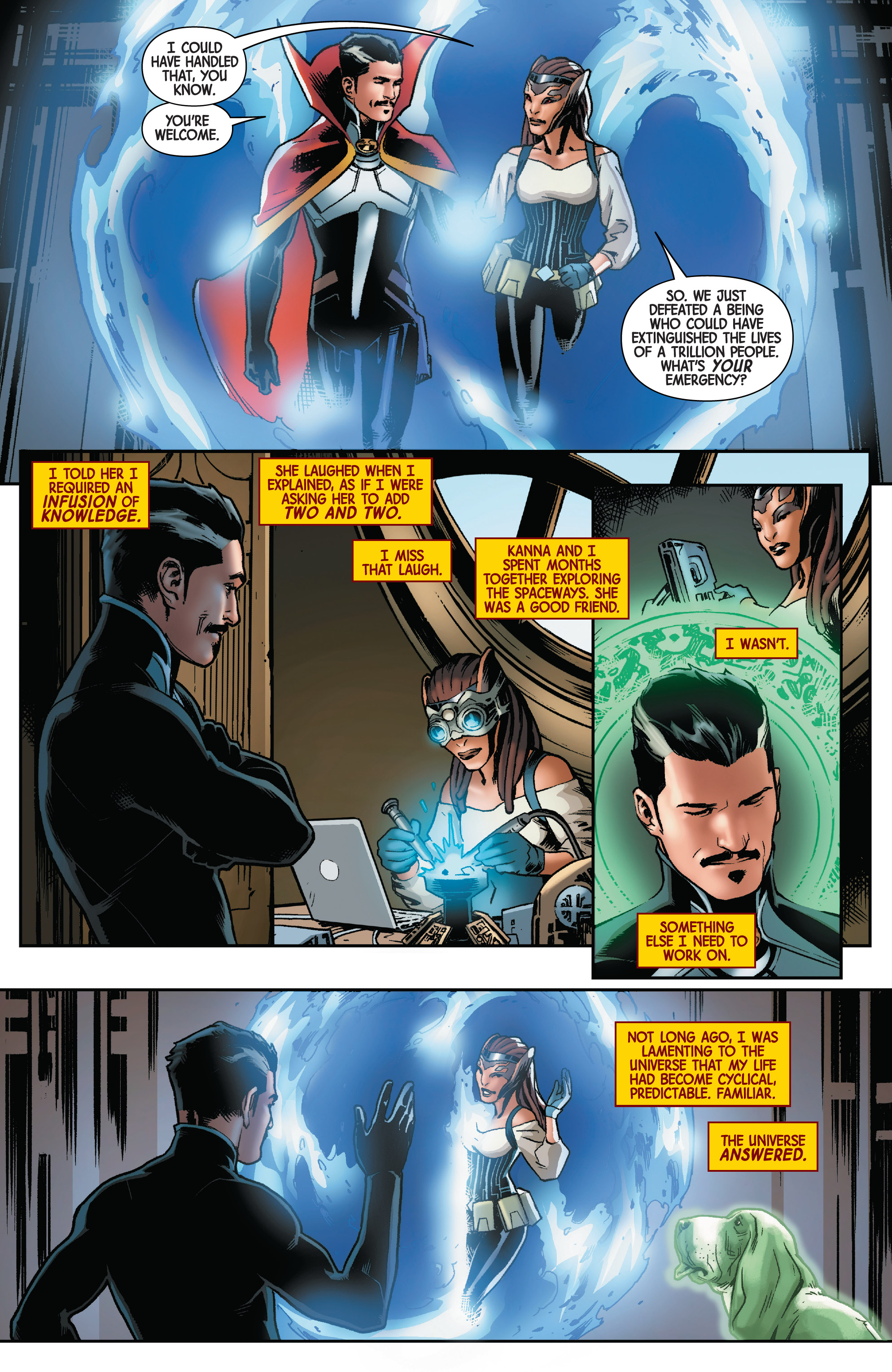 Read online Doctor Strange (2018) comic -  Issue #20 - 22
