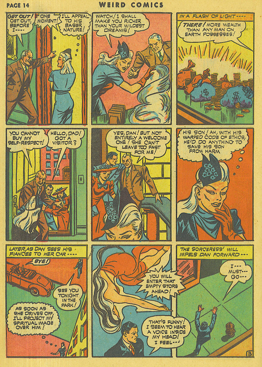 Read online Weird Comics comic -  Issue #17 - 15
