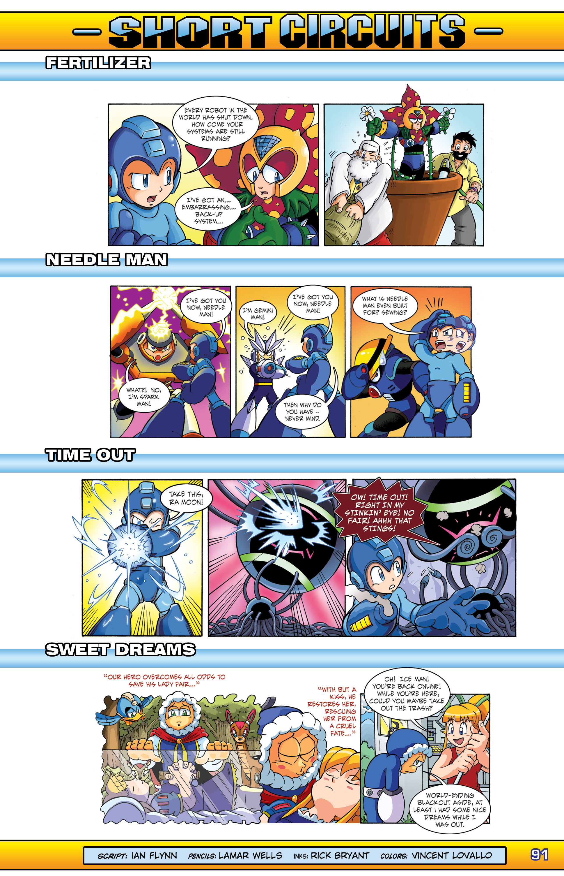 Read online Mega Man comic -  Issue # _TPB 7 - 107