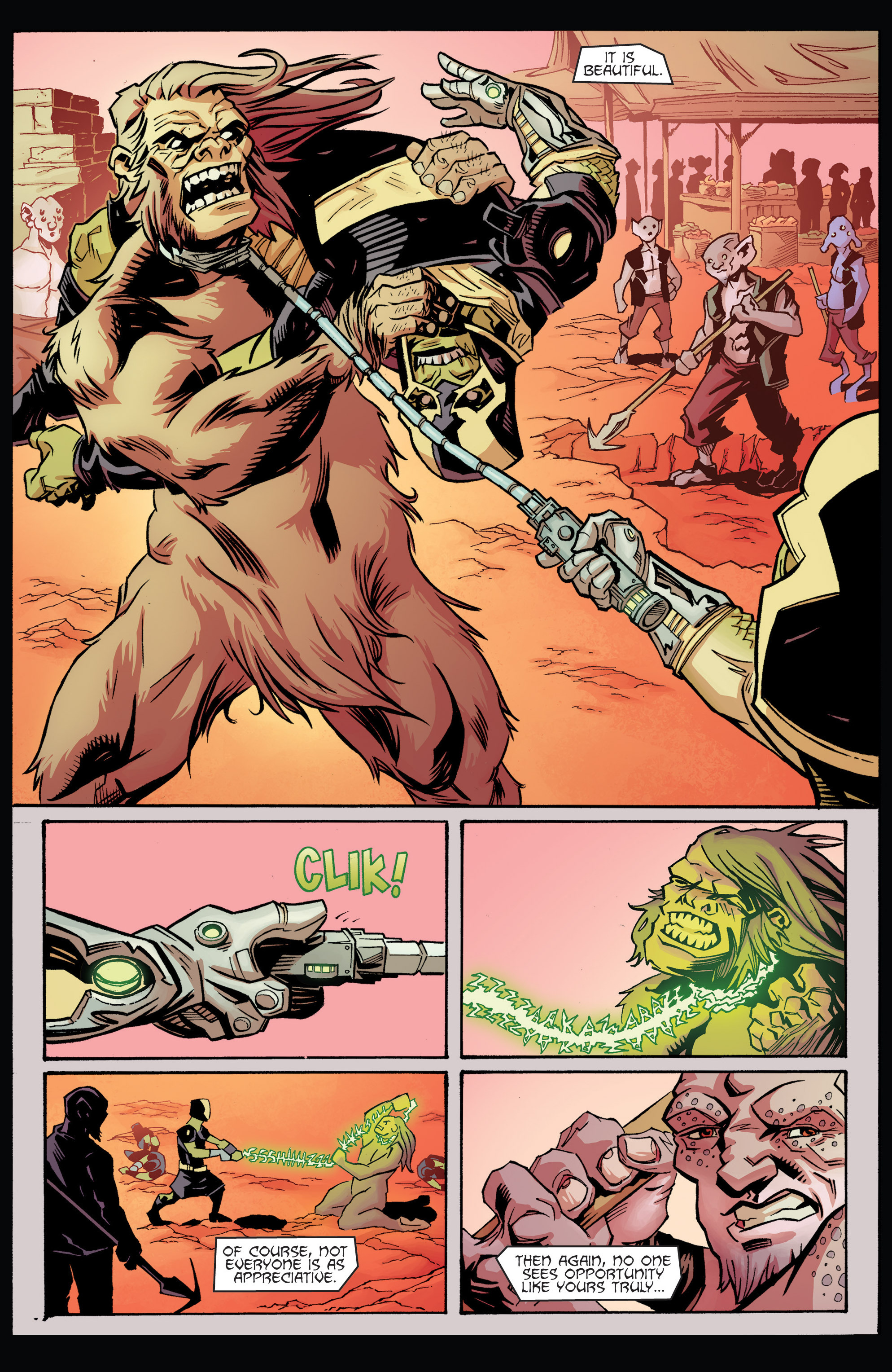 Read online Bigfoot: Sword of the Earthman (2015) comic -  Issue #1 - 7