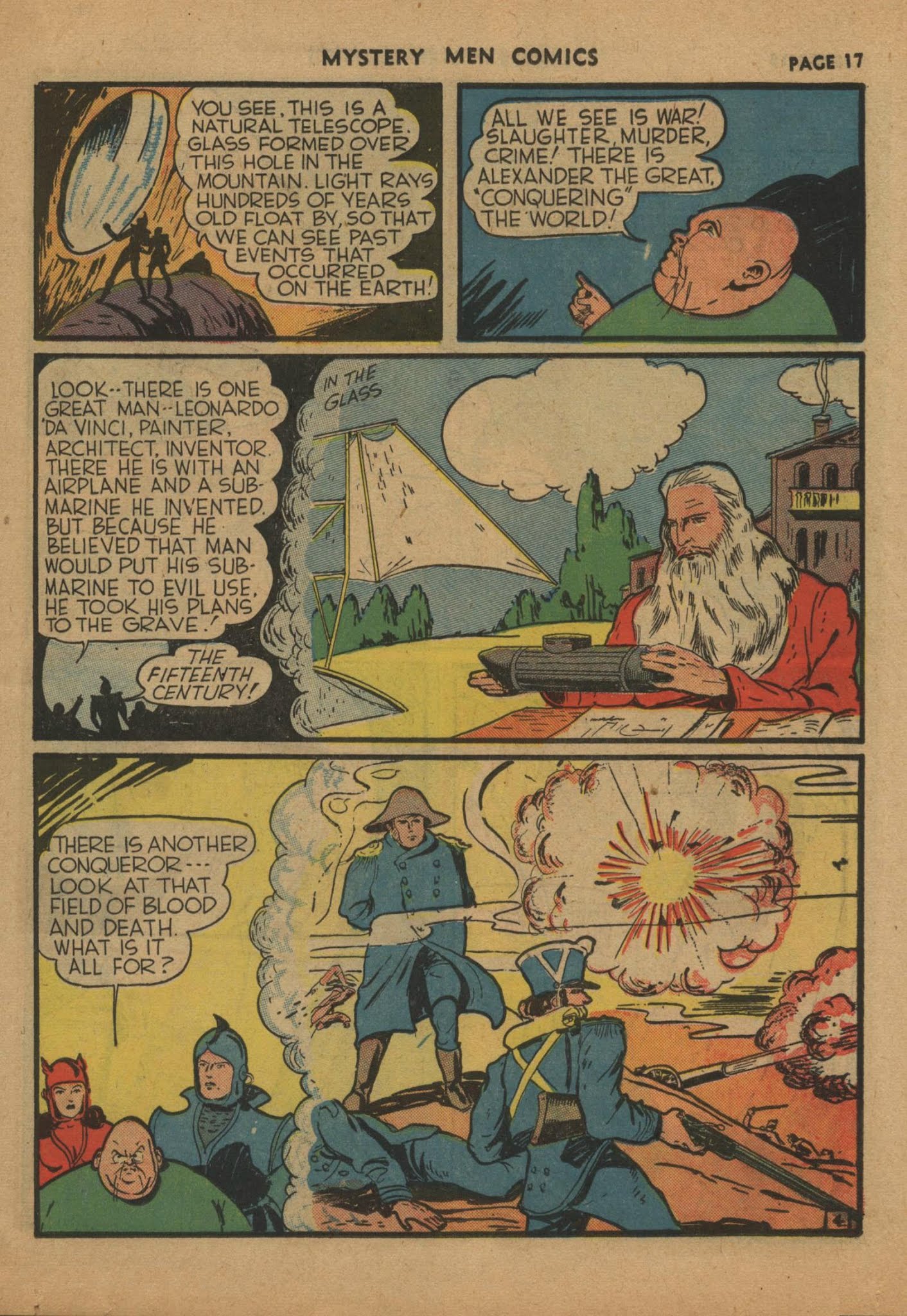 Read online Mystery Men Comics comic -  Issue #9 - 19