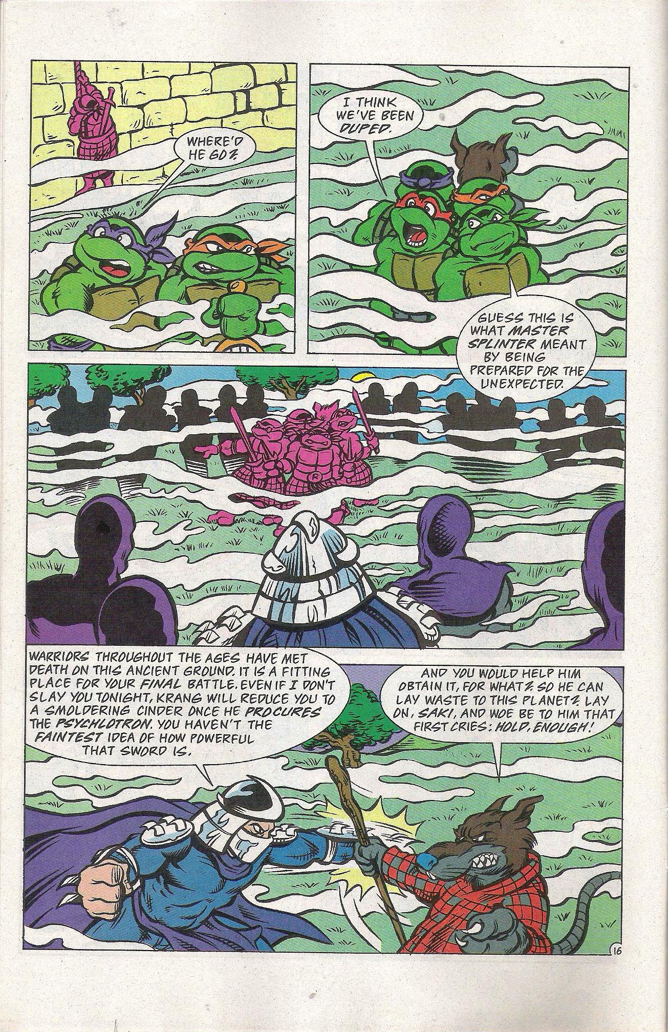 Read online Teenage Mutant Ninja Turtles Adventures (1989) comic -  Issue # _Special 6 - 19