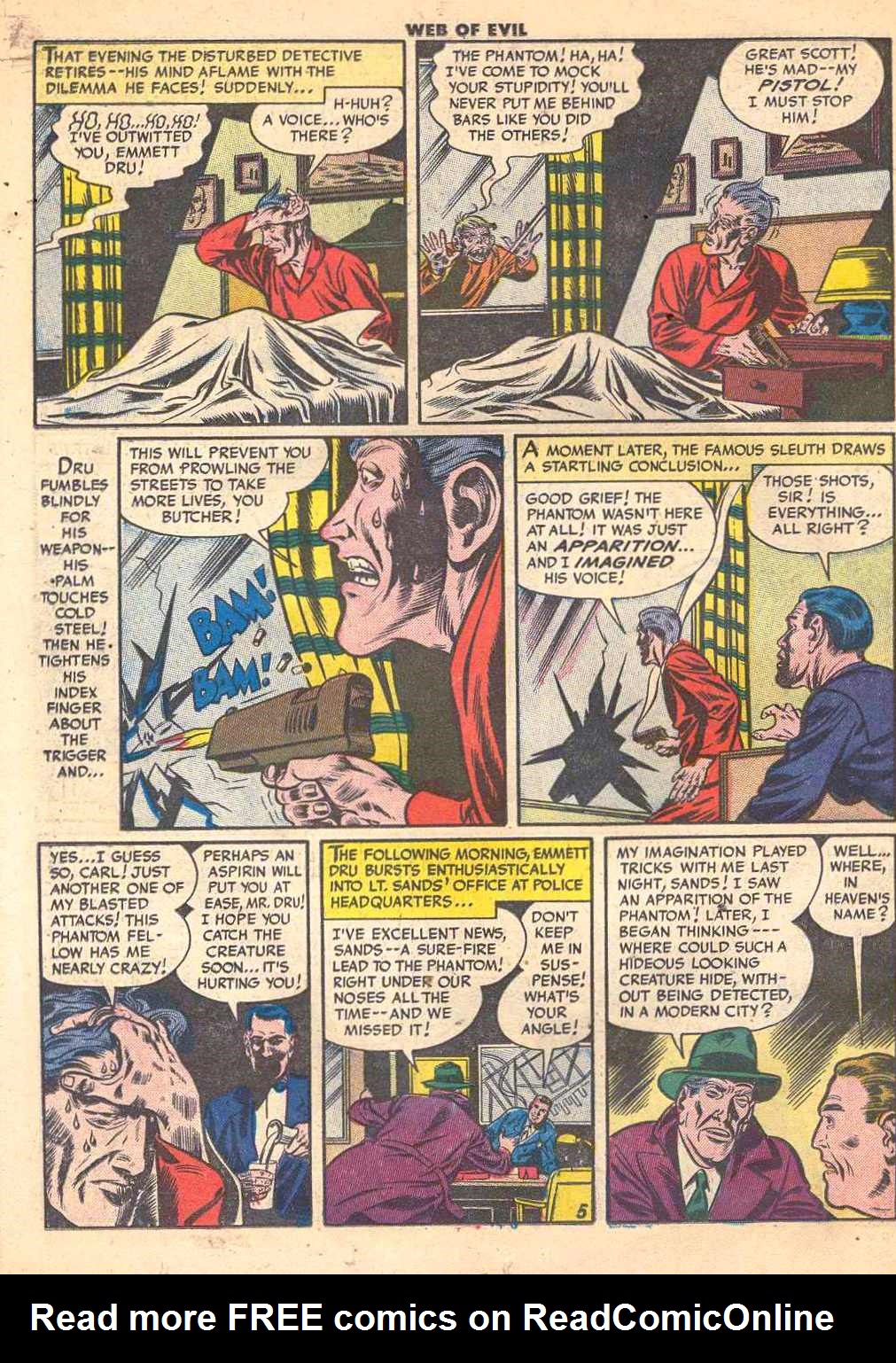 Read online Web of Evil comic -  Issue #8 - 22