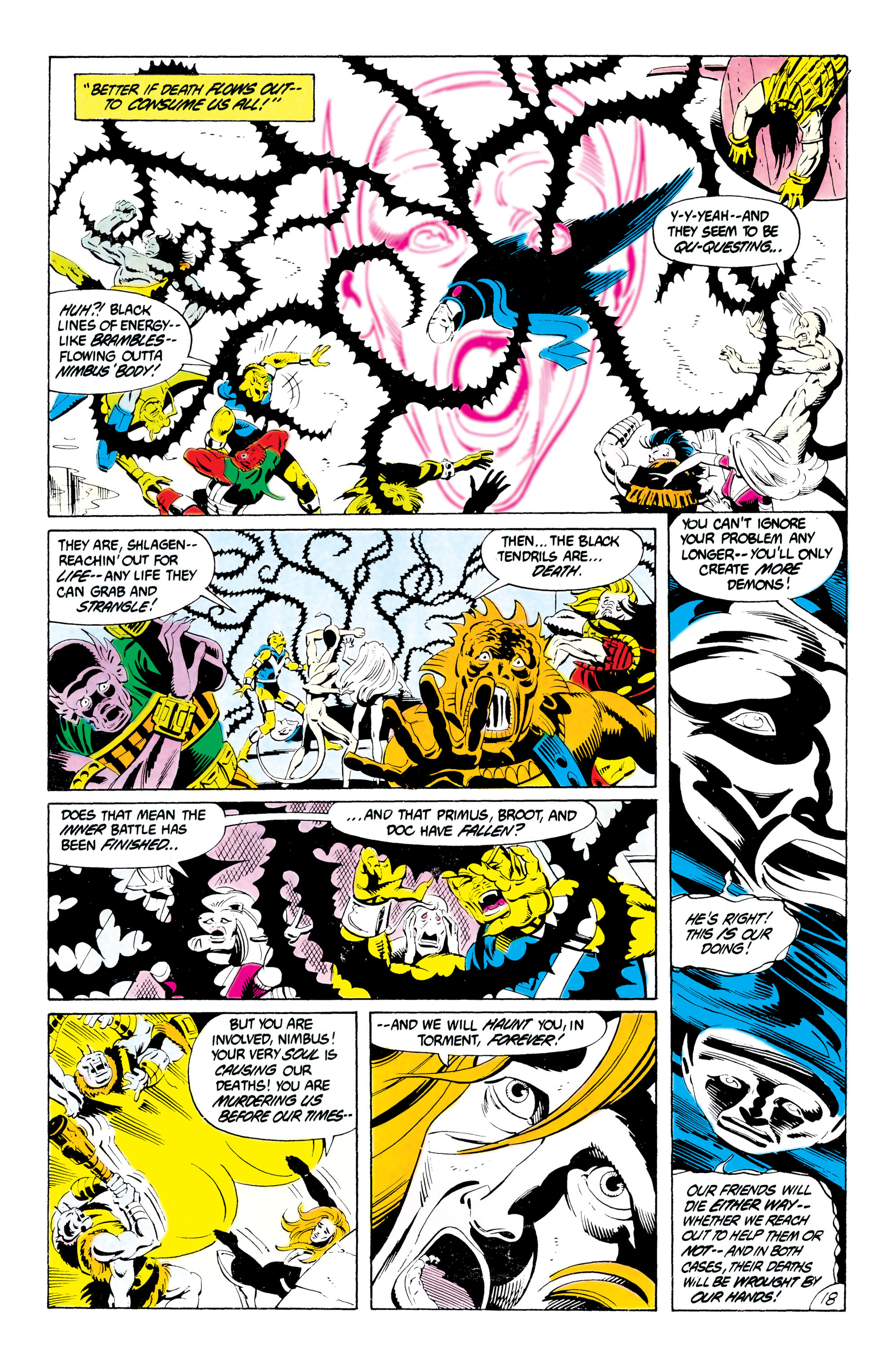 Read online The Omega Men (1983) comic -  Issue #23 - 19