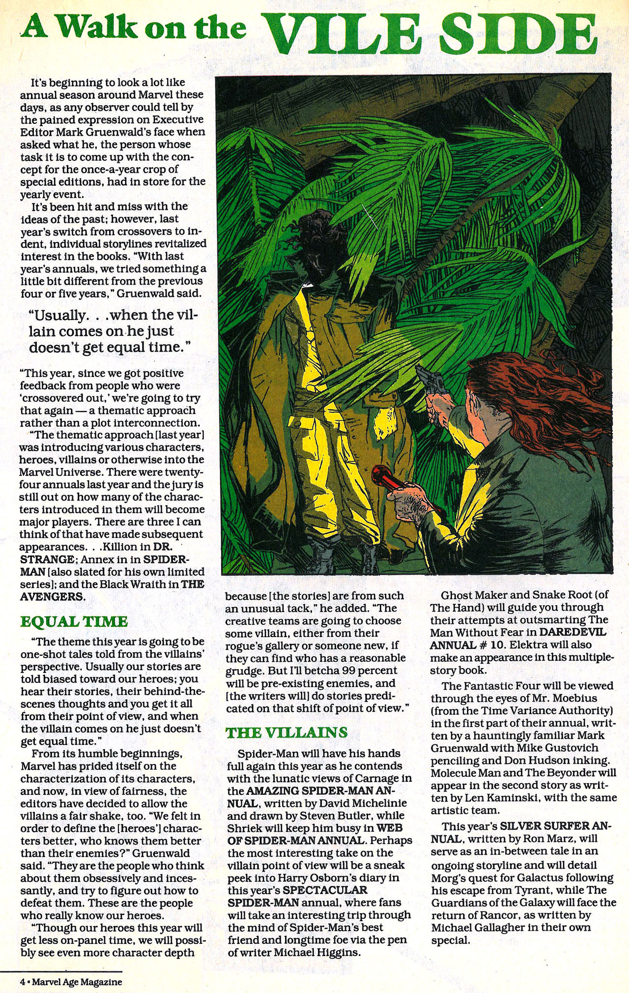 Read online Marvel Age comic -  Issue #134 - 6