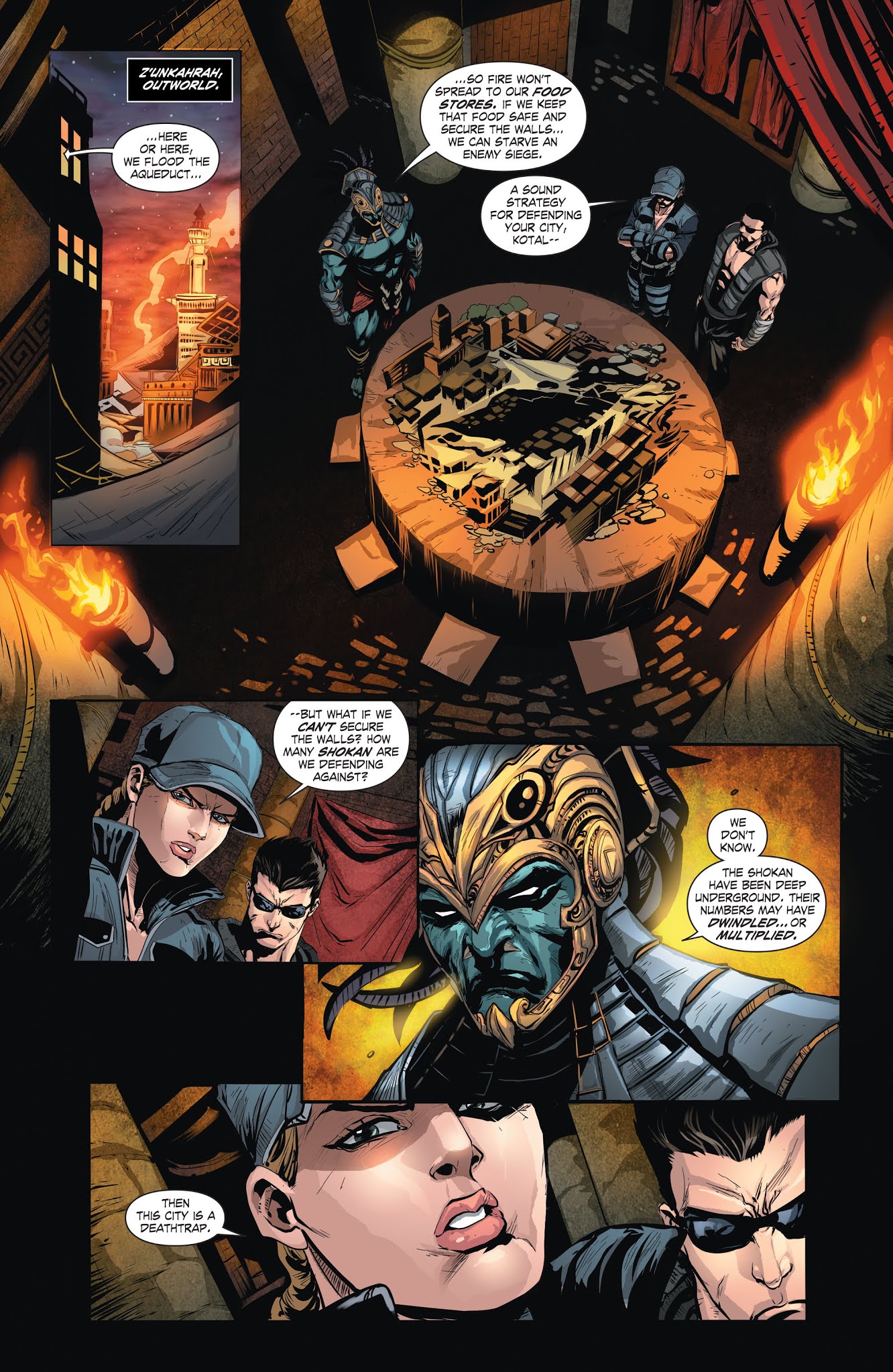 Read online Mortal Kombat X [I] comic -  Issue # _TPB 2 - 23