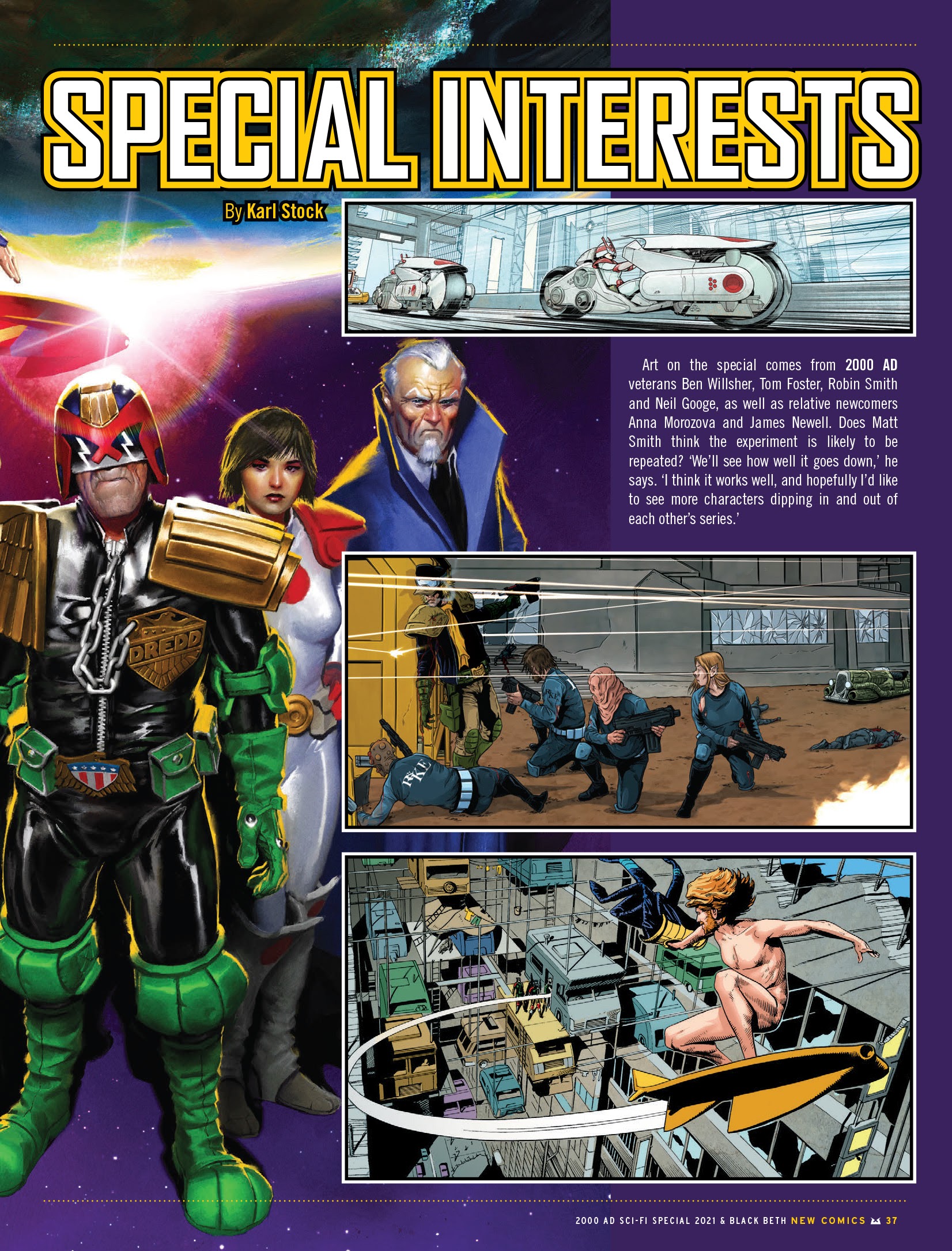 Read online Judge Dredd Megazine (Vol. 5) comic -  Issue #433 - 37